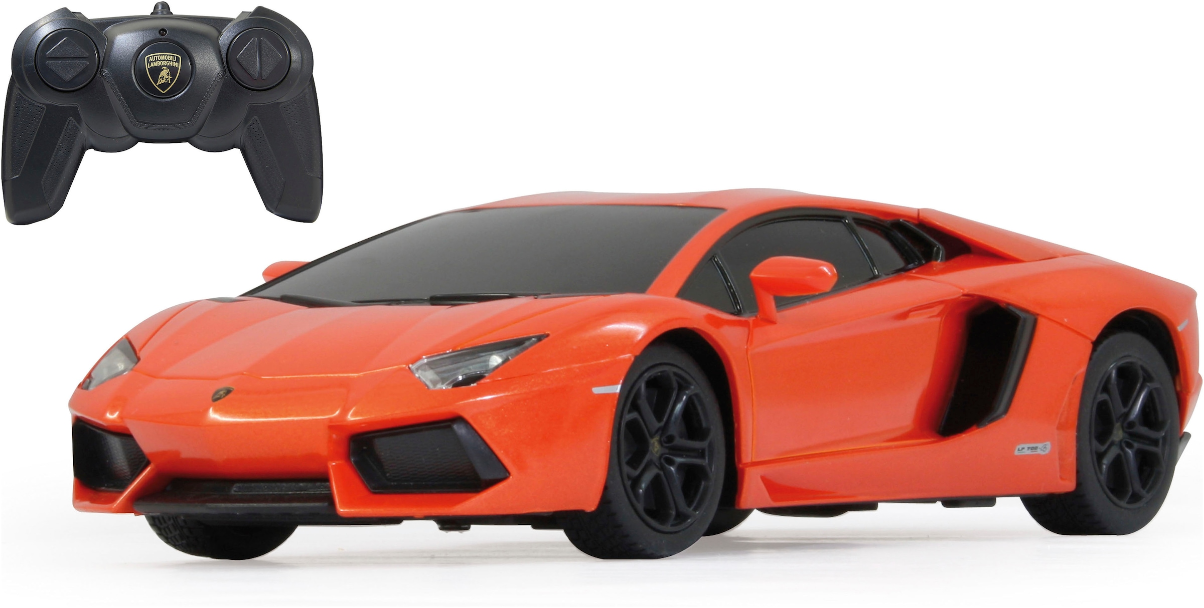 RC-Auto »Deluxe Cars, Lamborghini Aventador, 1:24, orange, 2,4GHz«
