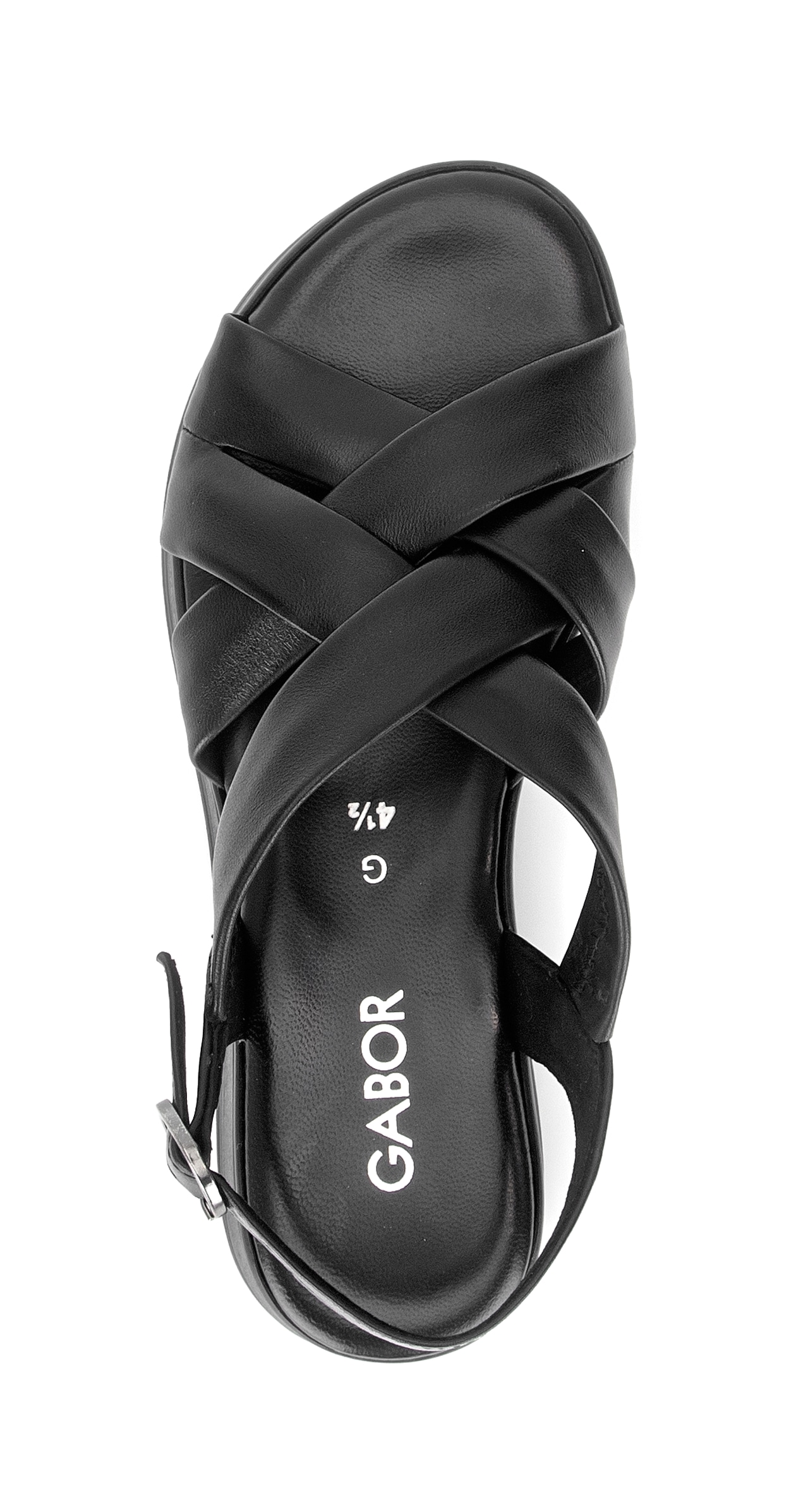 Gabor Keilsandalette »Rhodos«  Riemchensandale, Sommerschuh in Bequemweite G (= weit)