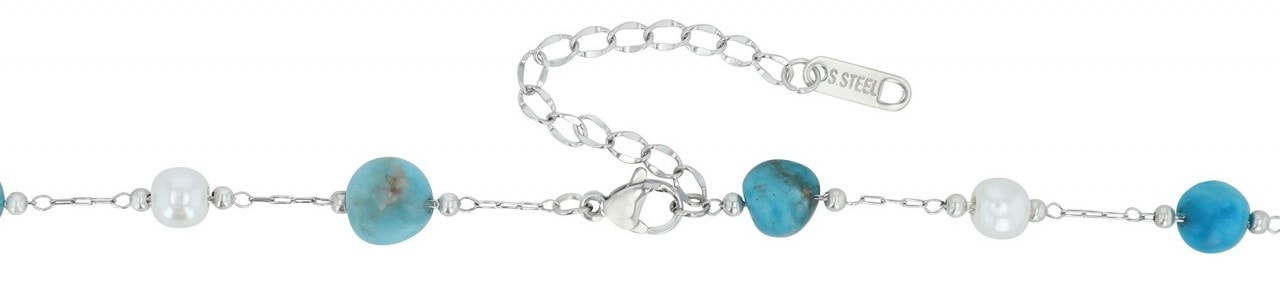 Adelia´s Kette mit Anhänger »Adelia's Damen Edelstahl Halskette mit Anhänger mit Perle unbekannt cm«