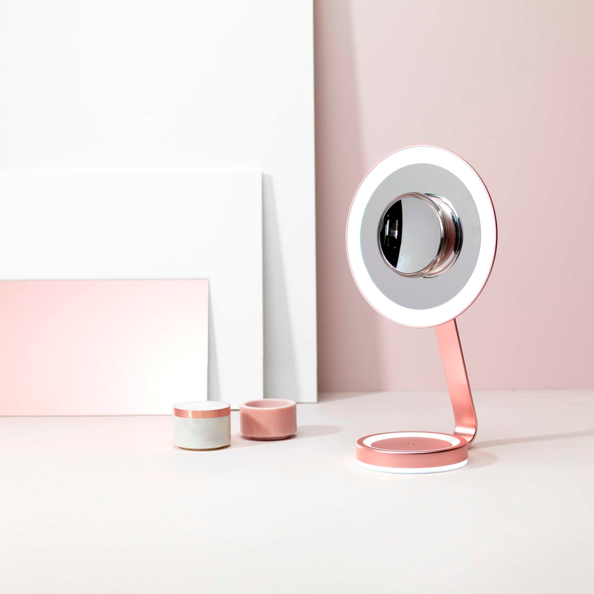 BaByliss LED-Lichtspiegel »9450E Beauty Mirror«, beleuchteter Kosmetikspiegel mit Netzbetrieb