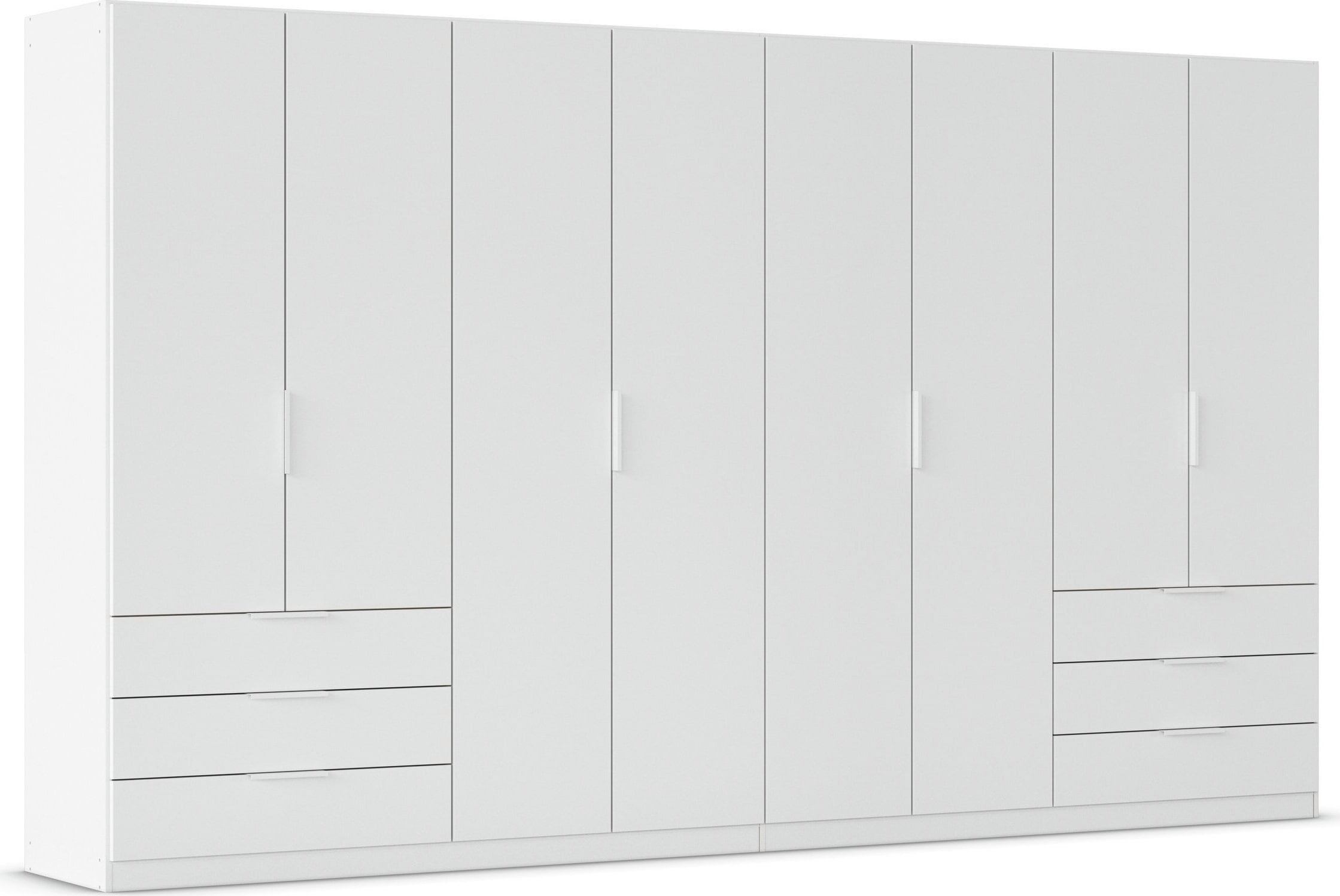 OTTO home Kleiderschrank »Mehrzweckschrank Schrank Schlafzimmer Garderobe Mietswohnung XEELINA« Mehr Flexibilität durch variable Schubladenanordnung MADE IN GERMANY