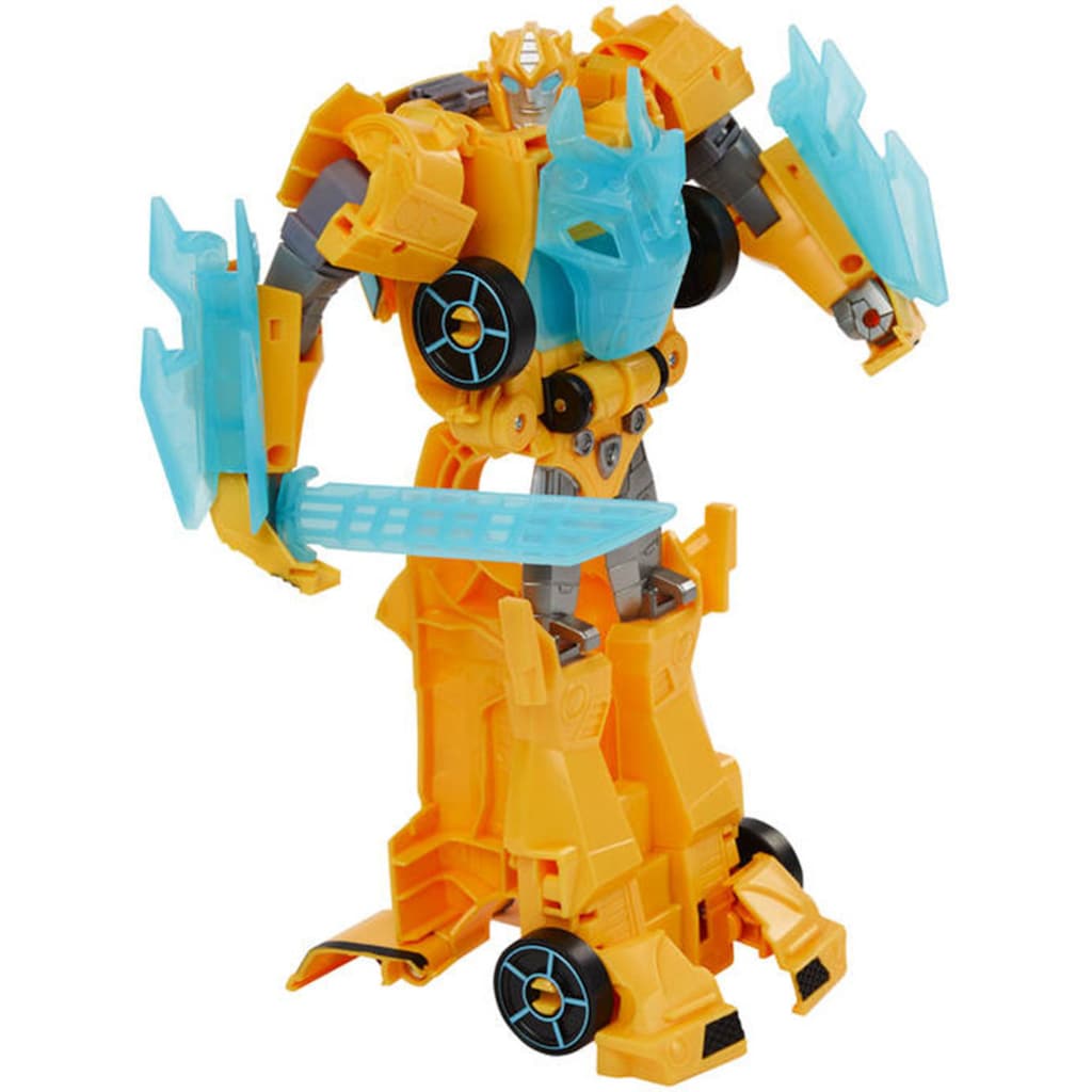 Hasbro Actionfigur »Transformers Cyberverse Adventures Roll N’ Change Bumblebee«, mit Licht- und Soundeffekten