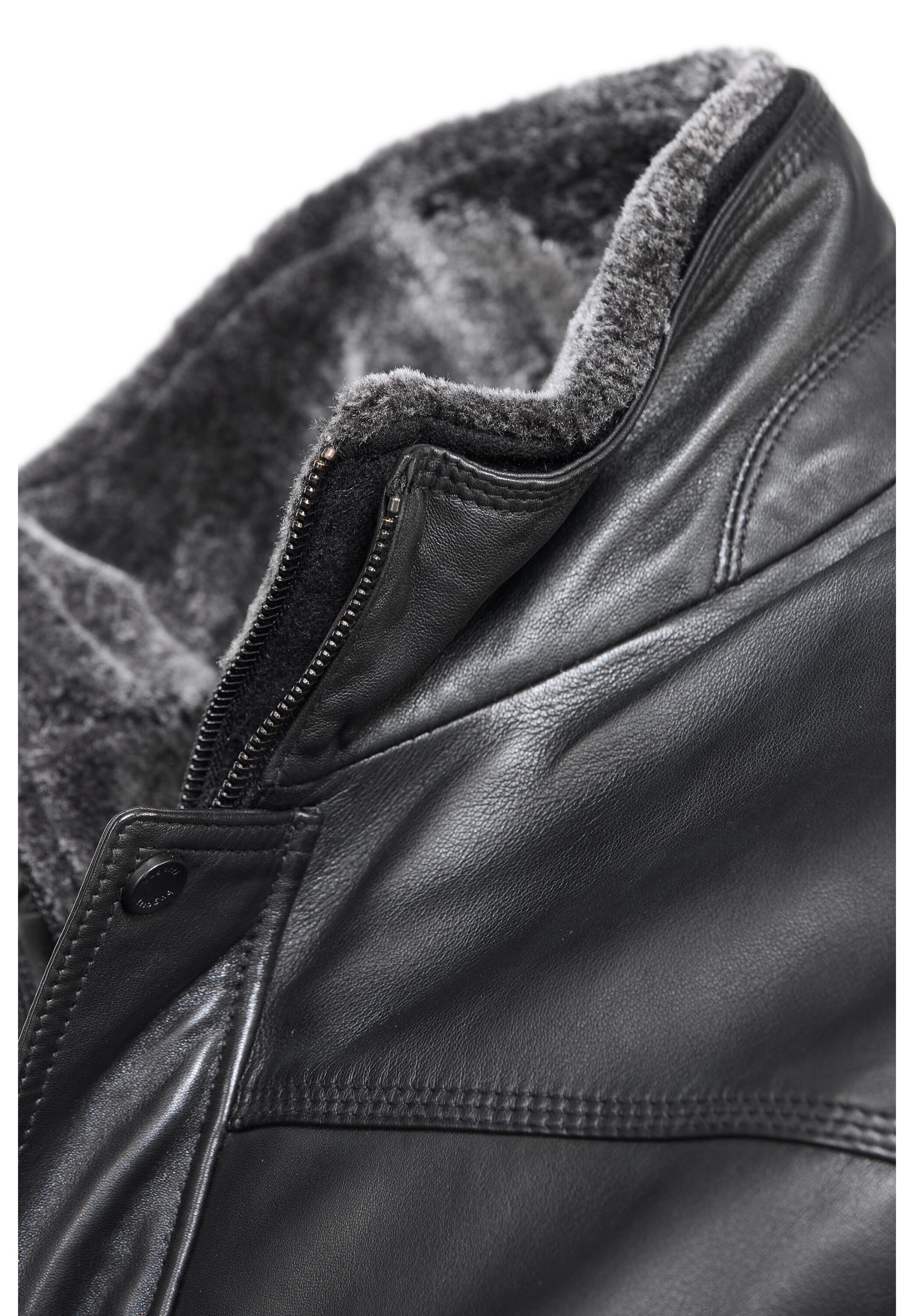 bugatti Blouson »BULUCA« ohne Kapuze mit Stehkragen