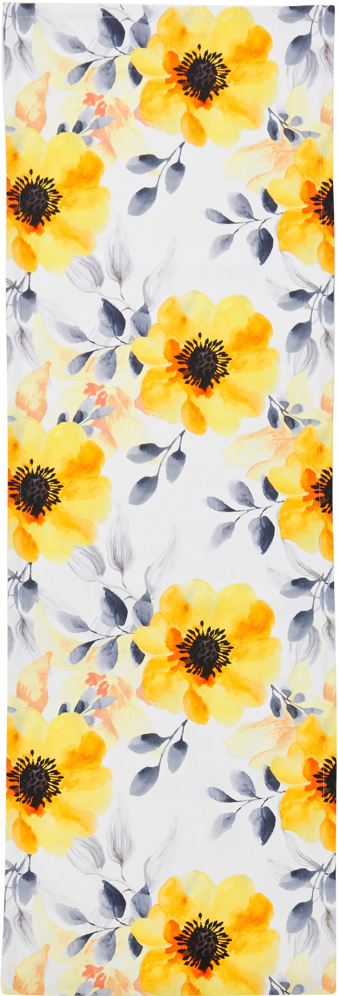Tischläufer »Yellow Roses, mit Rosenmotiv«, (1 St.), Digitaldruck, Maße ca. 45x150 cm