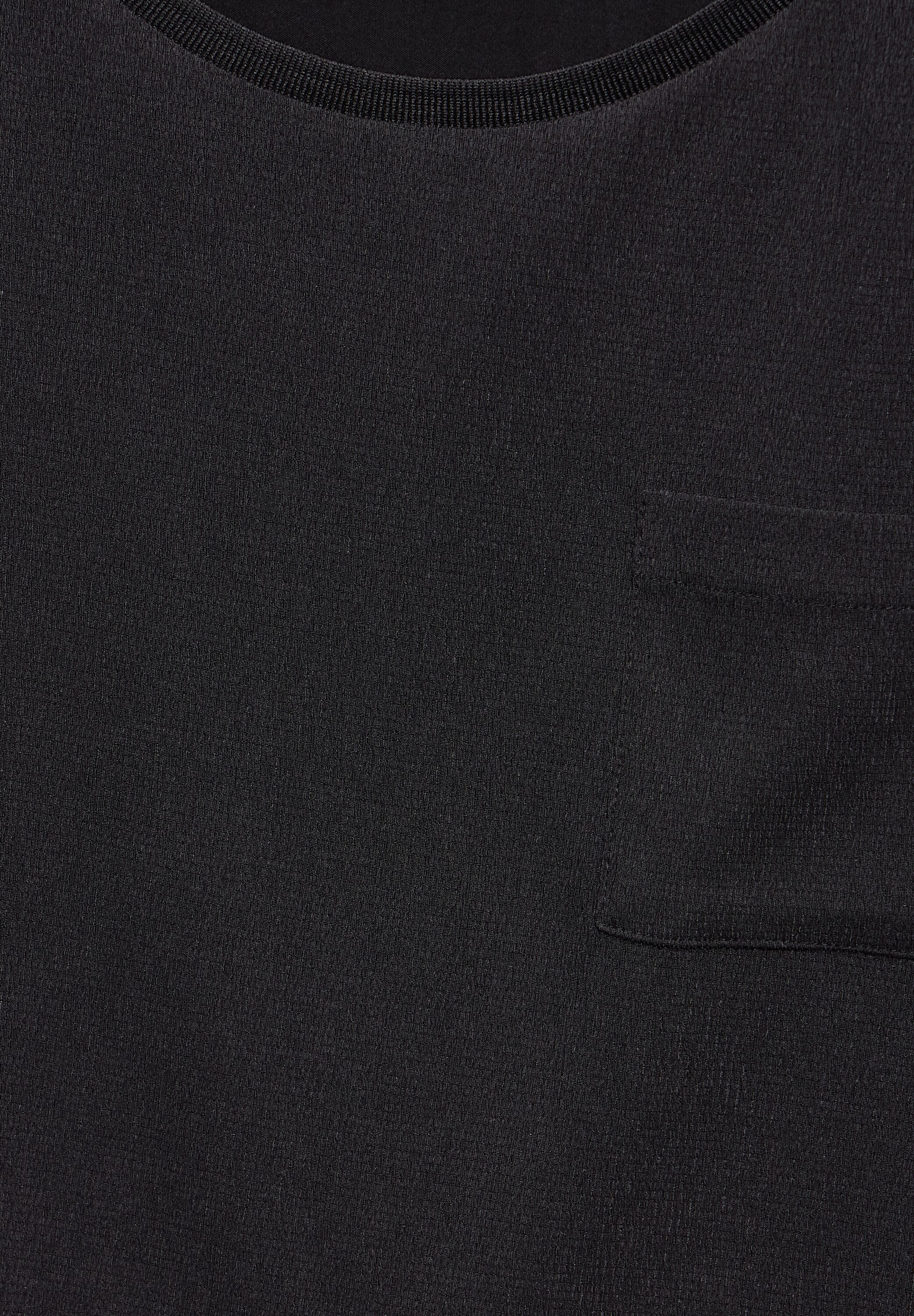 STREET ONE Shirttop, mit Brusttasche