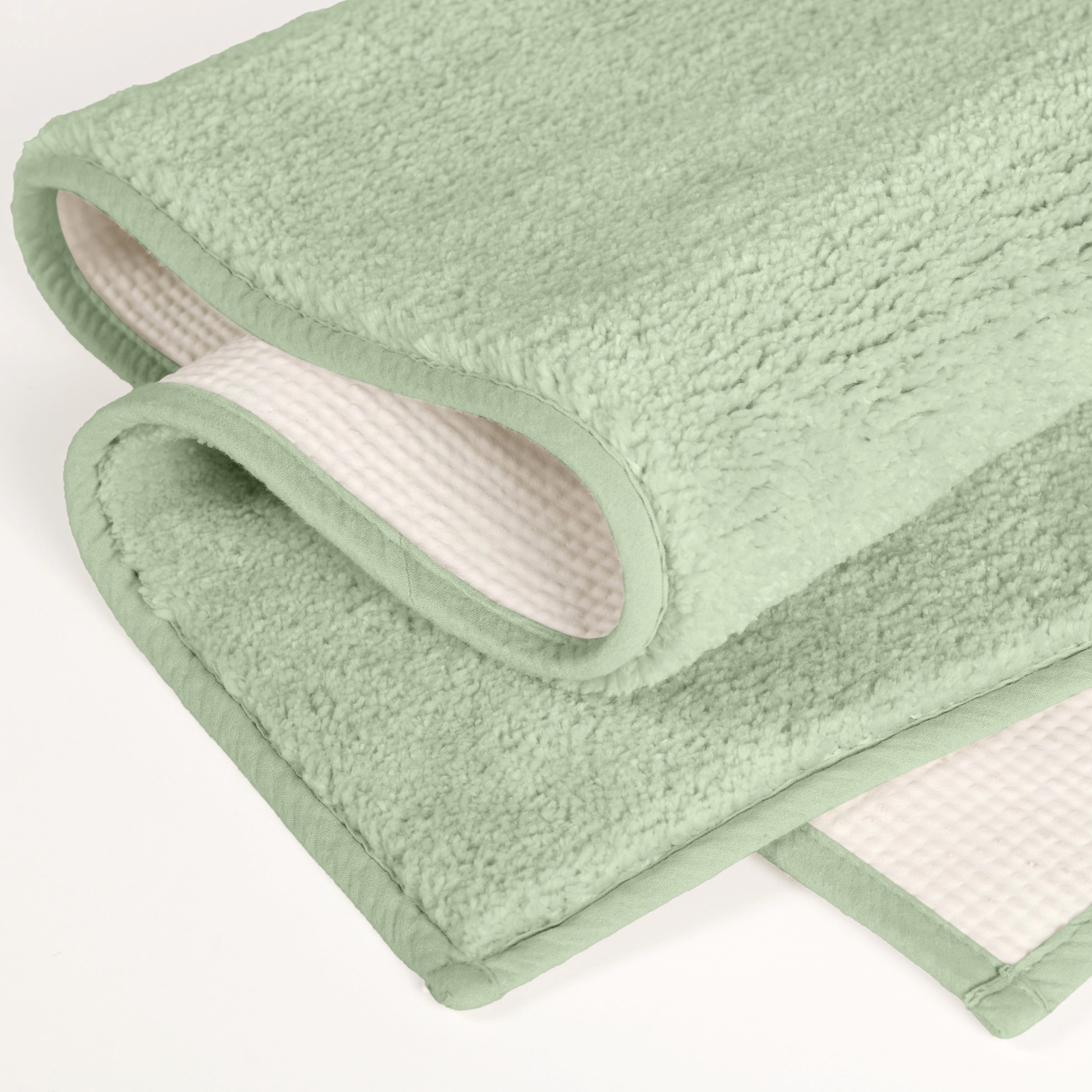 my home Badematte »Vanessa, Badvorleger, Badezimmer Teppich«, rutschhemmend beschichtet, schnell trocknend-fußbodenheizungsgeeignet-strapazierfähig, Badteppich, weiche Haptik, unifarben
