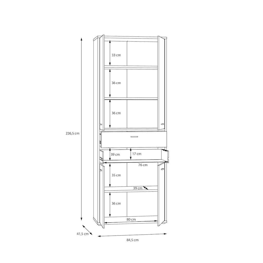 FORTE Mehrzweckschrank »Ice Valley«