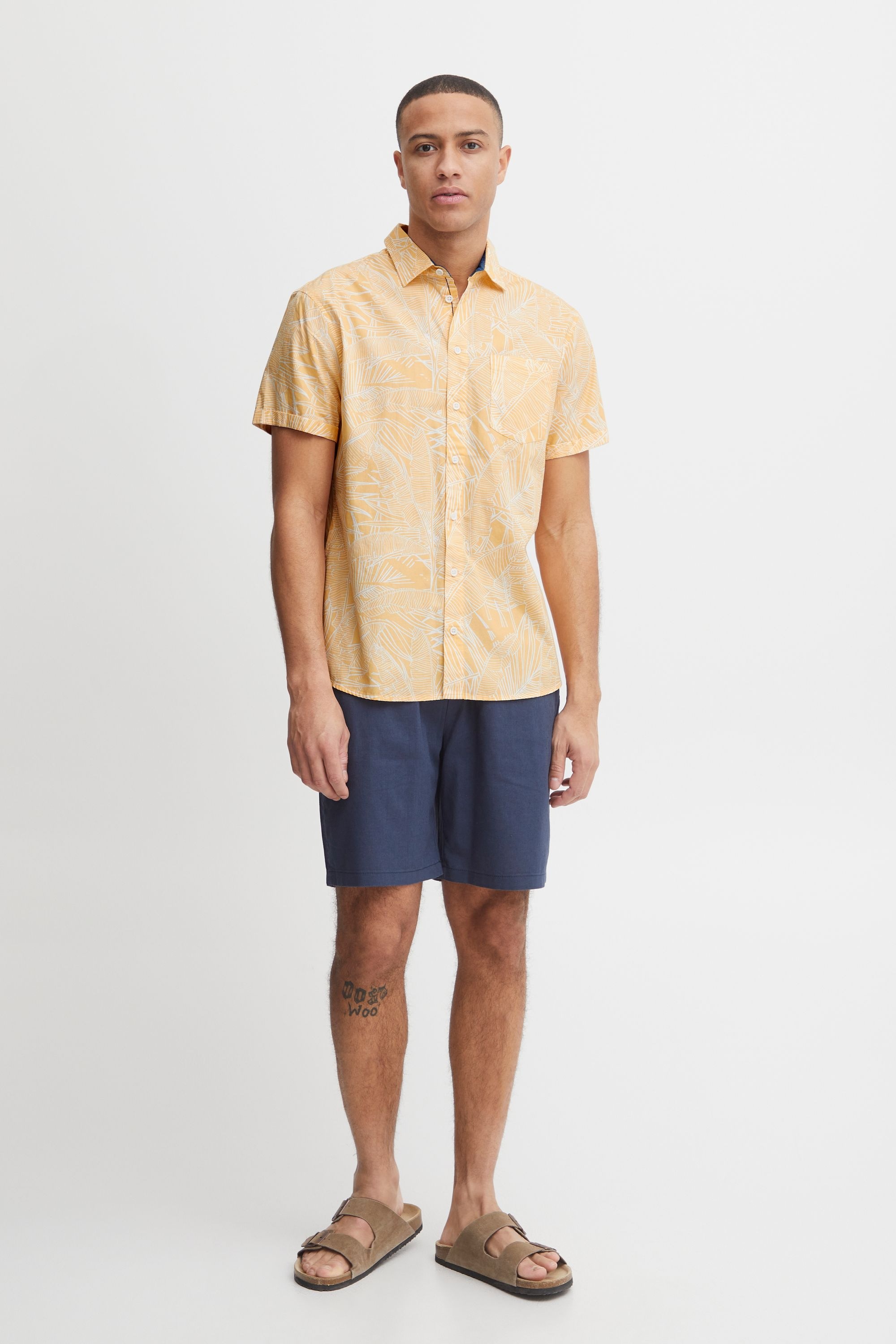 Blend Kurzarmshirt »Kurzarmhemd BHShirt«