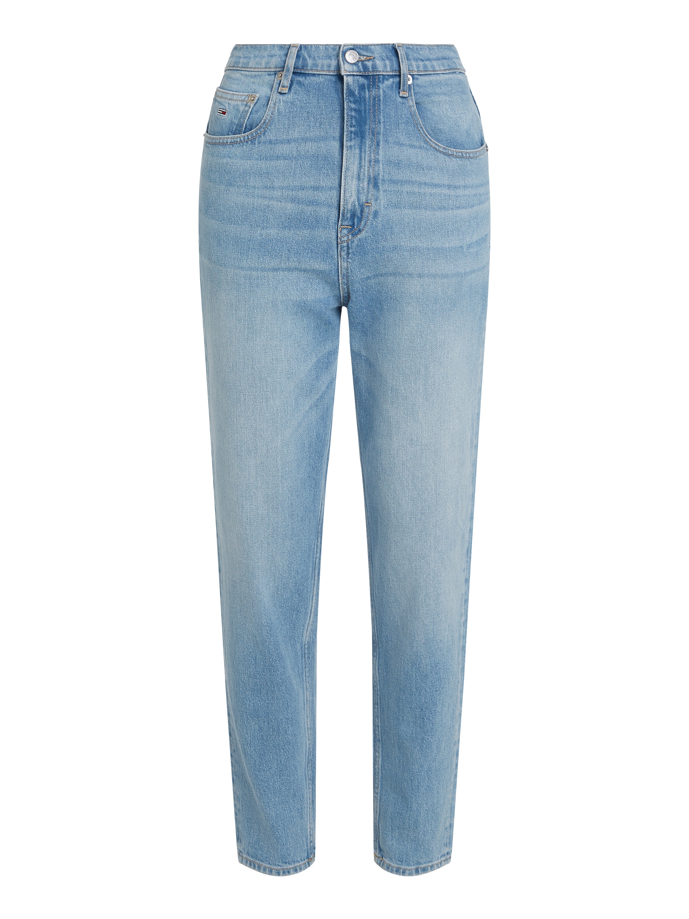 Tommy Jeans Mom-Jeans »Tommy Jeans - High waist - Mom-Jeans«, mit Logo-Badge und Stickereien