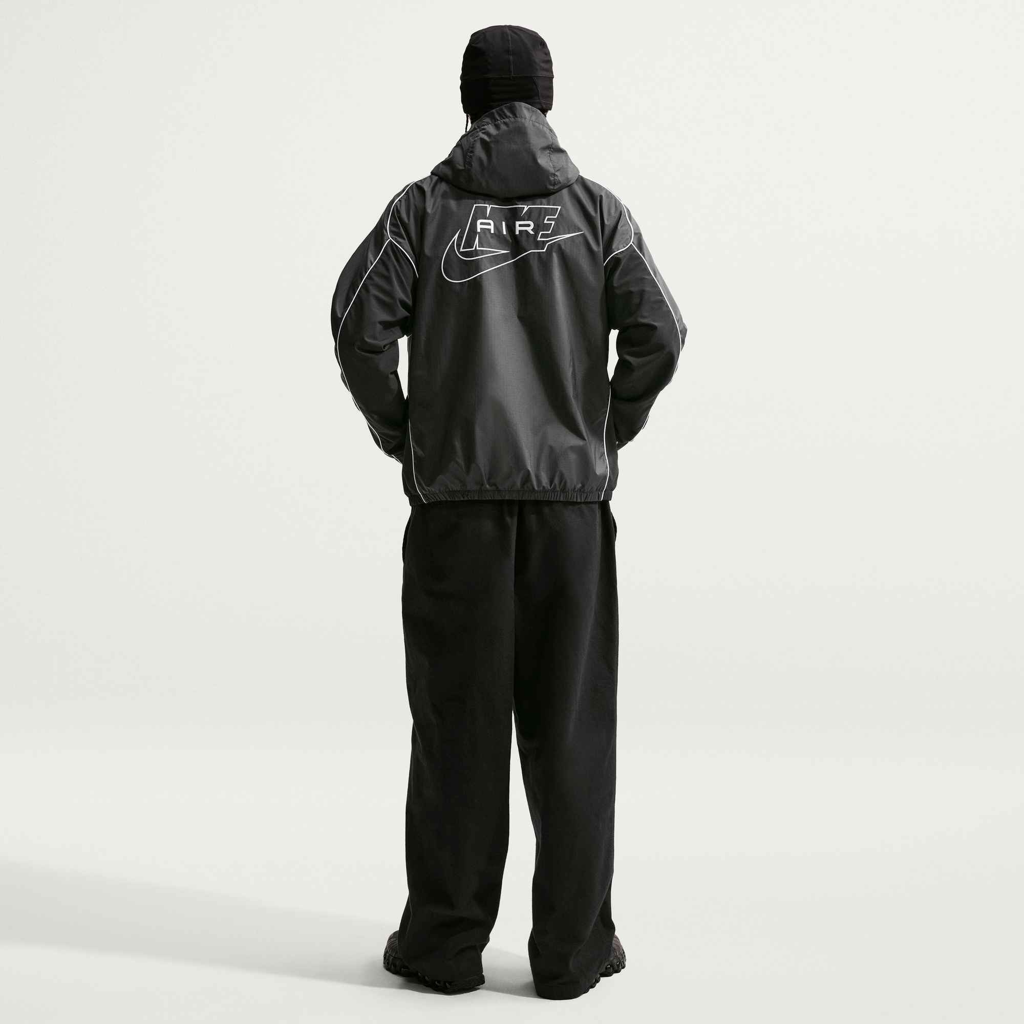 Nike Sportswear Outdoorjacke »Nike Sportswear Air Men's Full-Zip Hybrid Utility Jacket« mit Zweiwege-Reißverschluss, wasserabweisendes Ripstop-Material