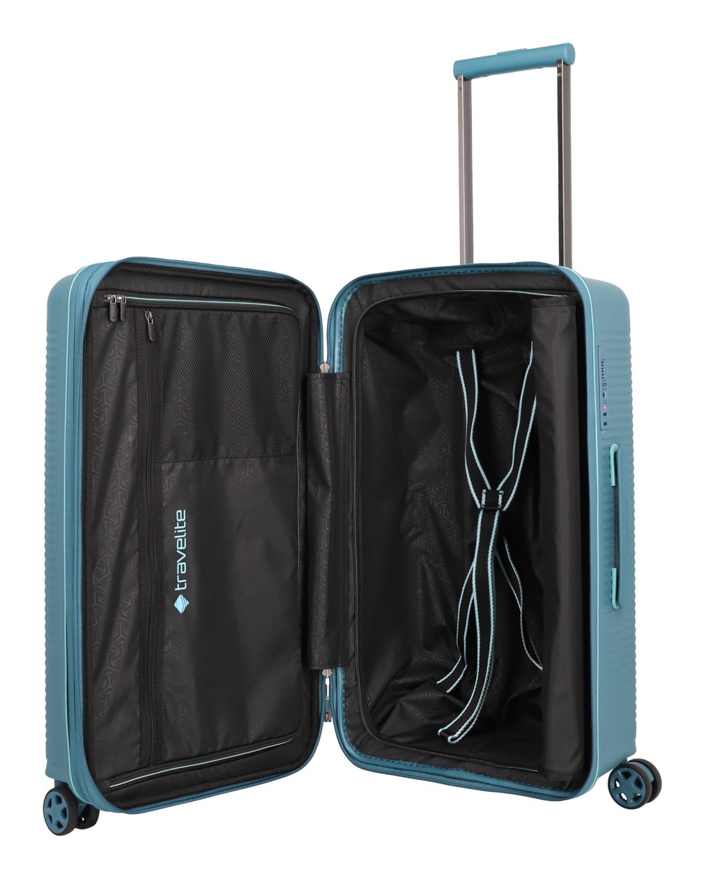 travelite Trolleyset »ROOMER Trunk 2-teilig« Volumenerweiterung – ideal für Hand- und Aufgabegepäck