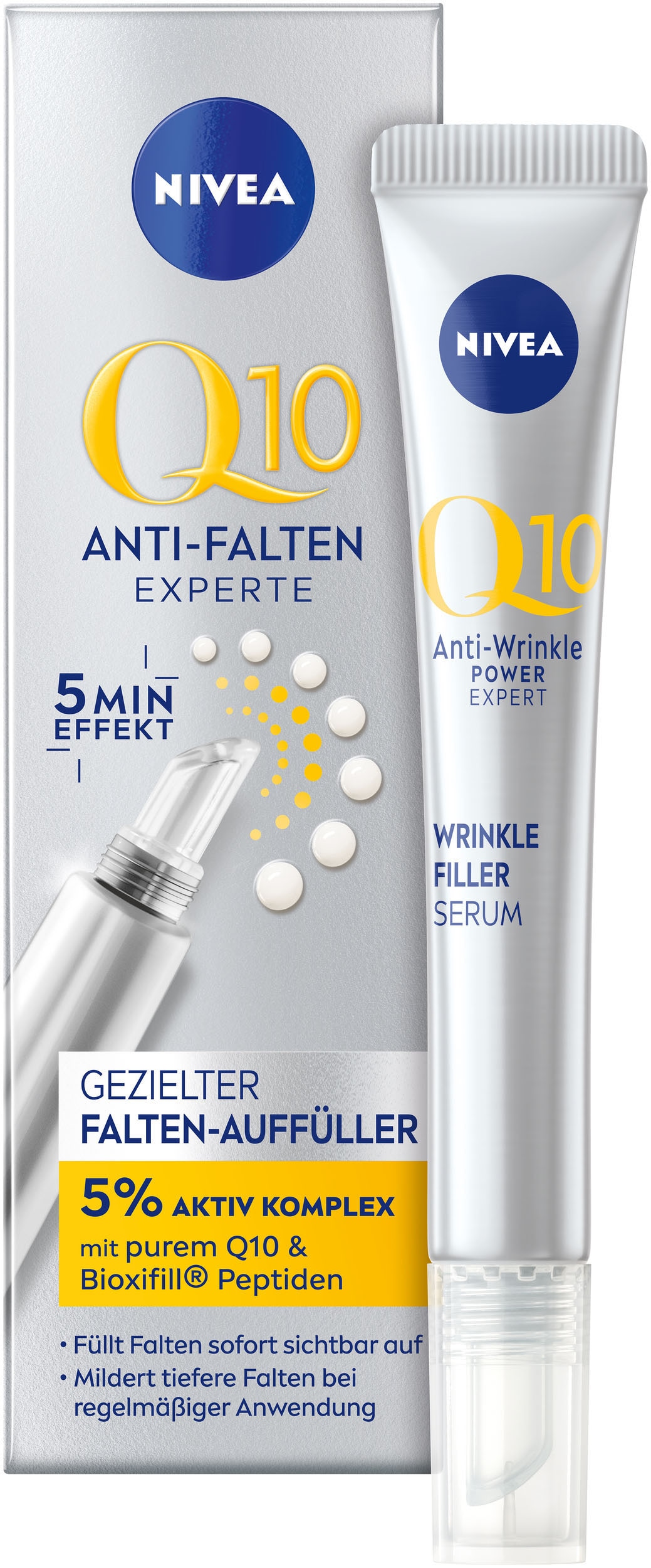 Nivea Anti-Falten-Serum »Q10 Anti-Falten EXPERTE Gezielter Falten-Auffüller«