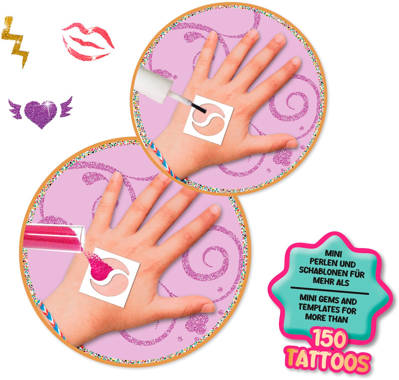 Lena® Kreativset »Magic Pearl Tattoo«