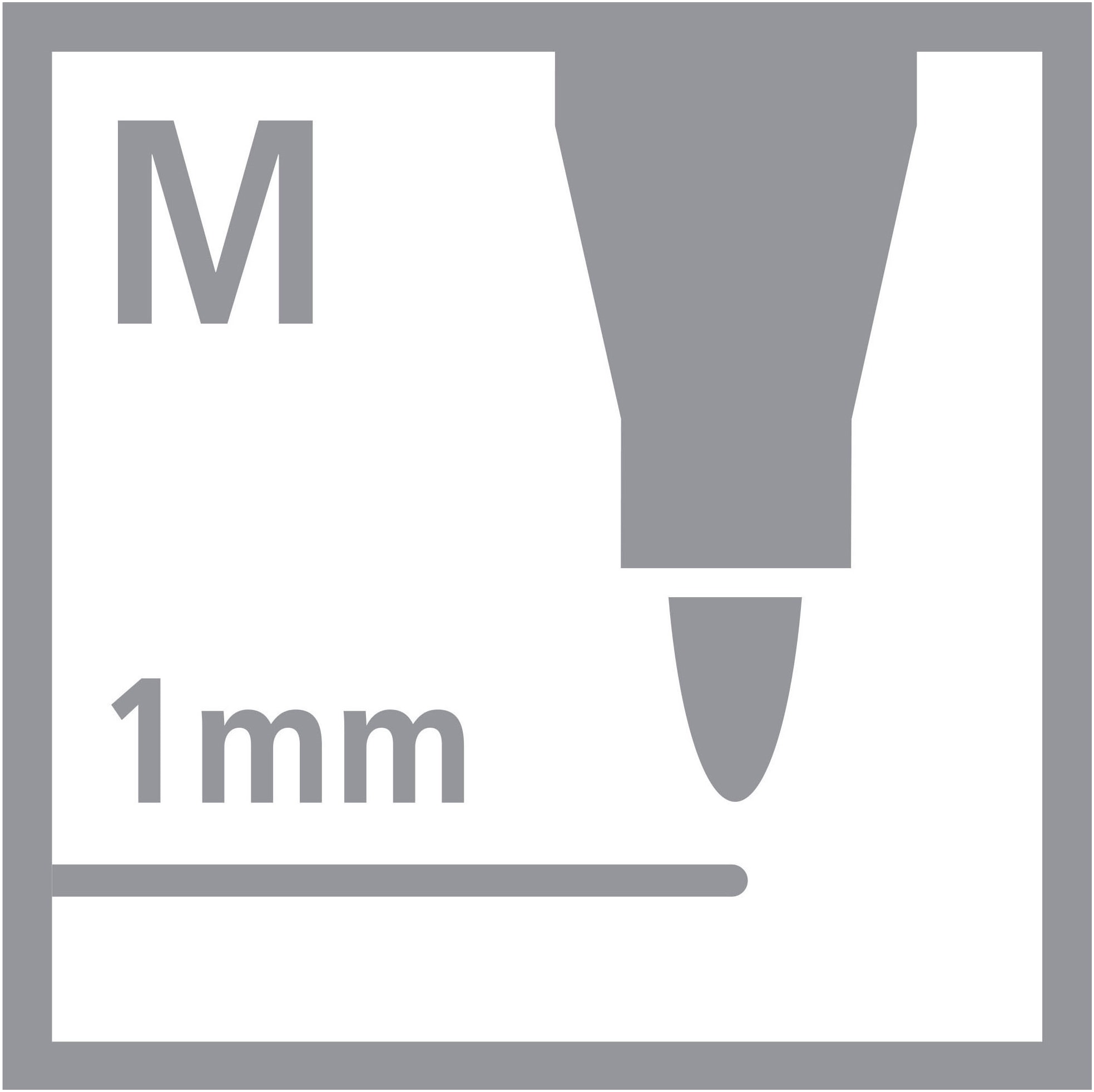 STABILO Filzstift »Premium-Filzstift - STABILO Pen 68 - 10er Pack - 10 Farben« Made in Germany