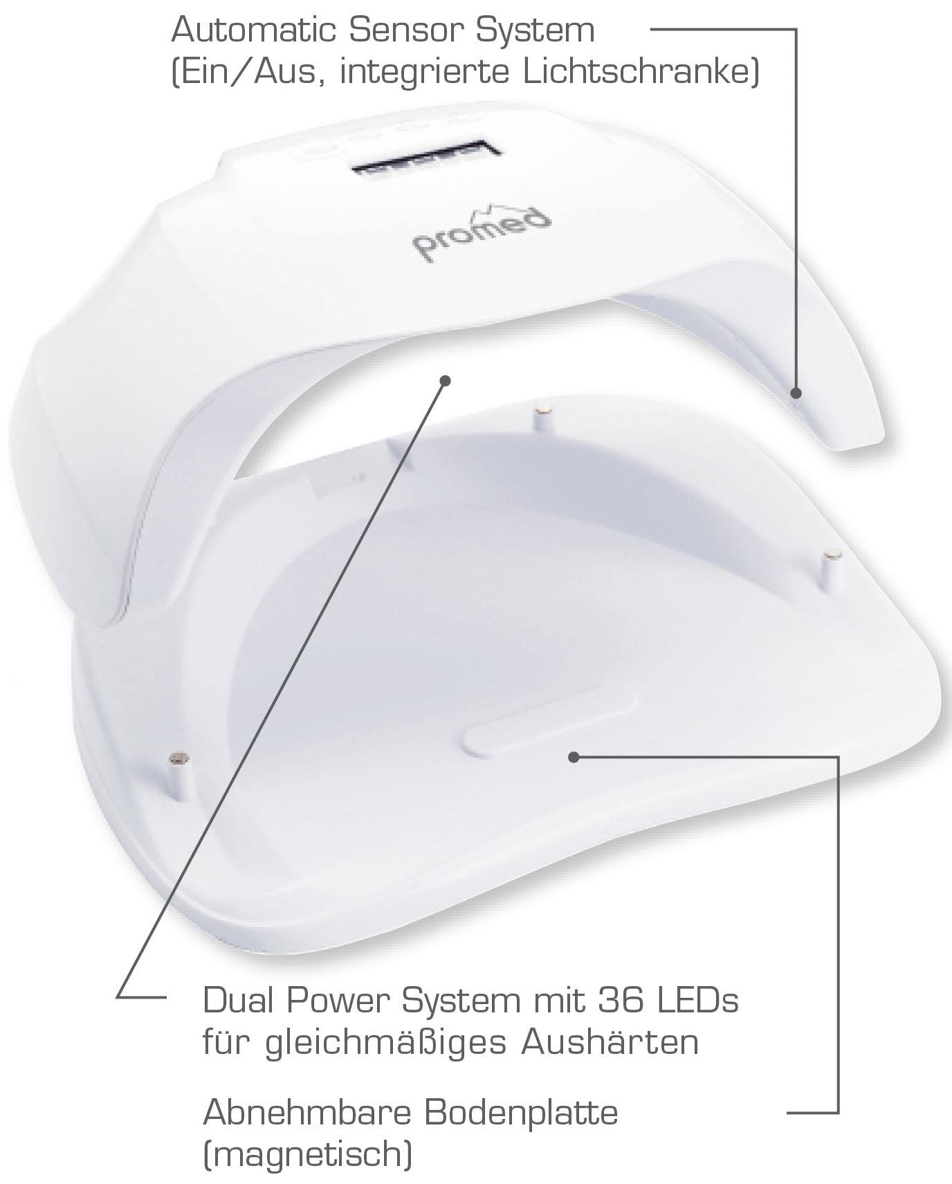 promed Lichthärtungsgerät »UVL-54, »All-In««, zum Härten von UV+LED Gel und  Acryl jetzt im OTTO Online Shop