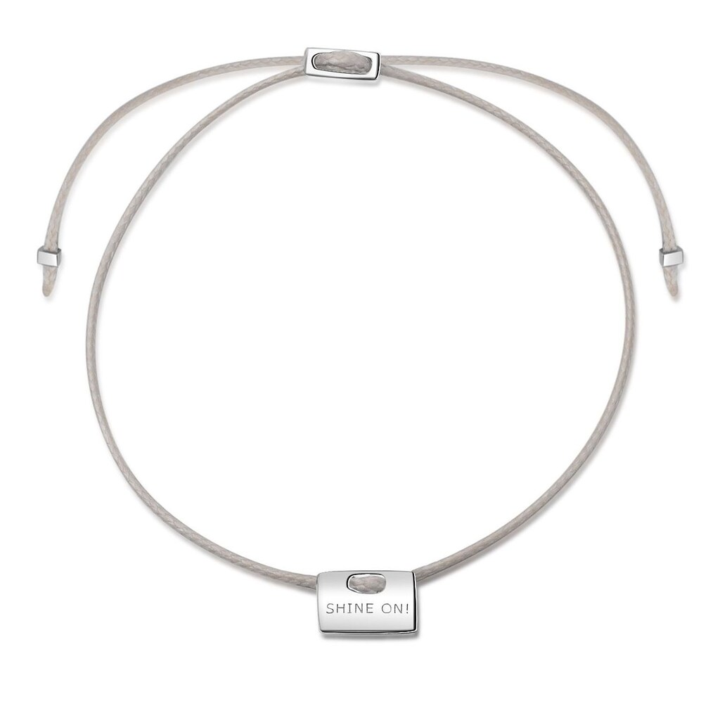 AILORIA Armband »LORIE Armband«, Armband beige/silber