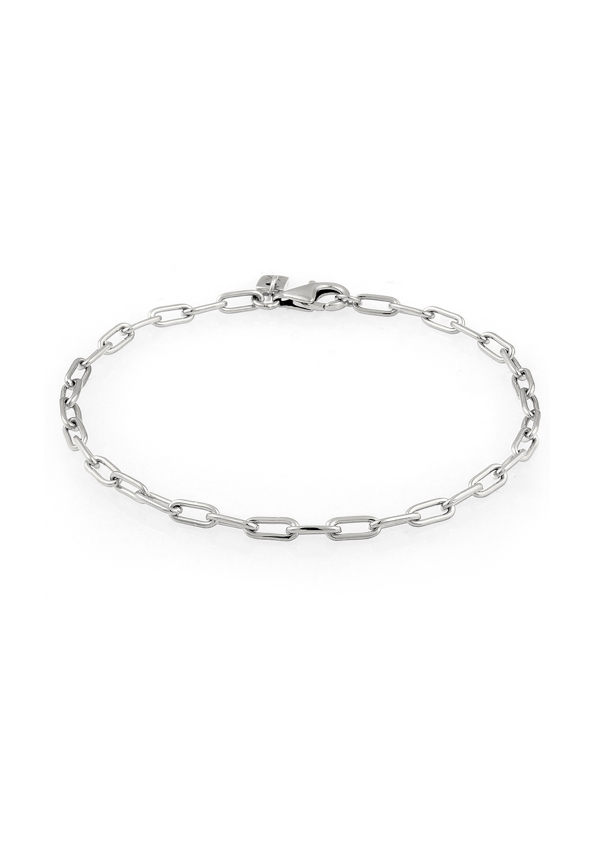 Kuzzoi Armkette »Armband Gliederkette Oval 925 Sterling Silber«