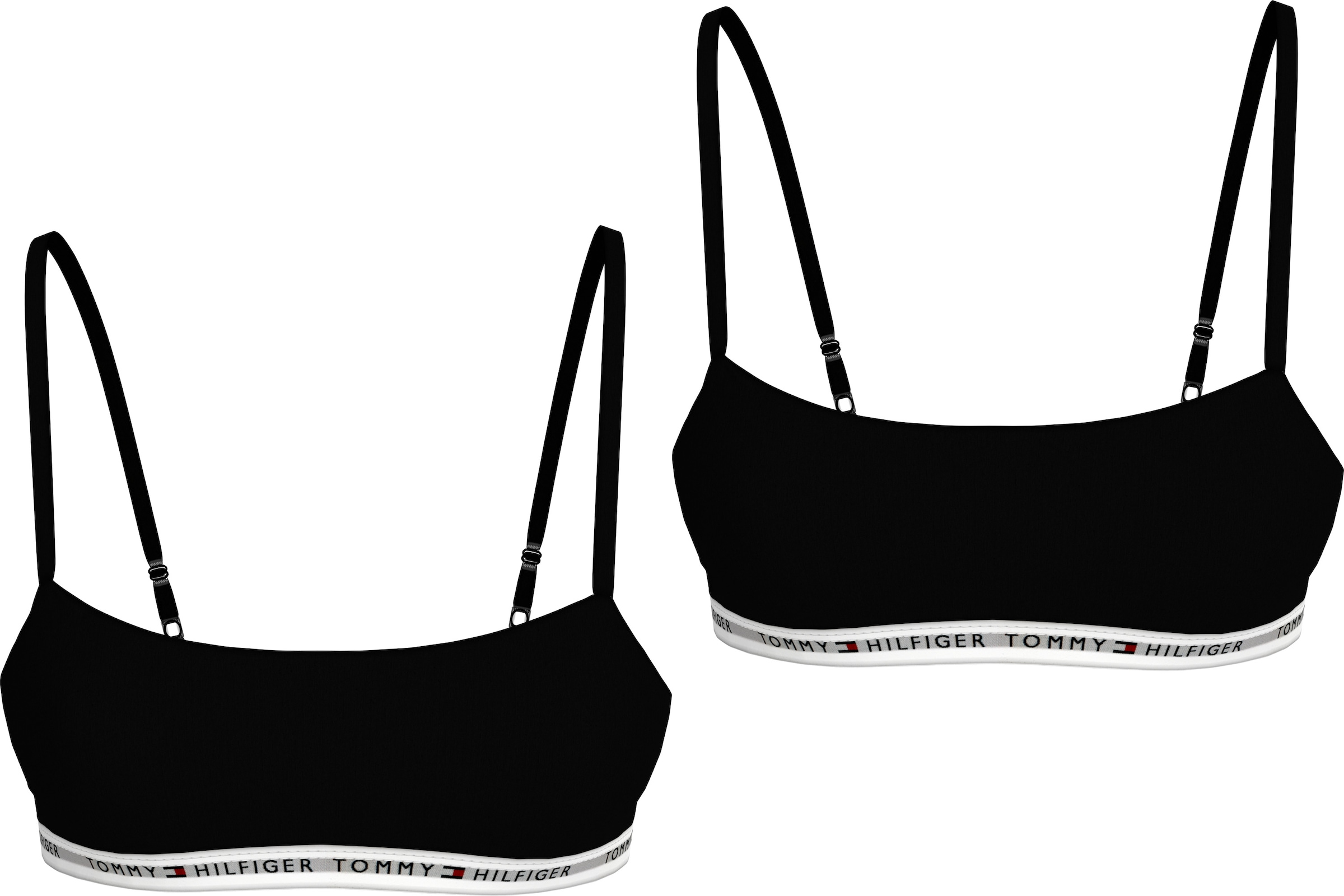 Bralette-BH »2 PACK BRALETTE«, mit Logoschriftzug