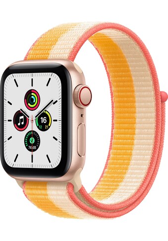 Apple Smartwatch »Series SE, GPS + Cellular, Aluminium-Gehäuse, 40 mm mit Sport Loop«,... kaufen