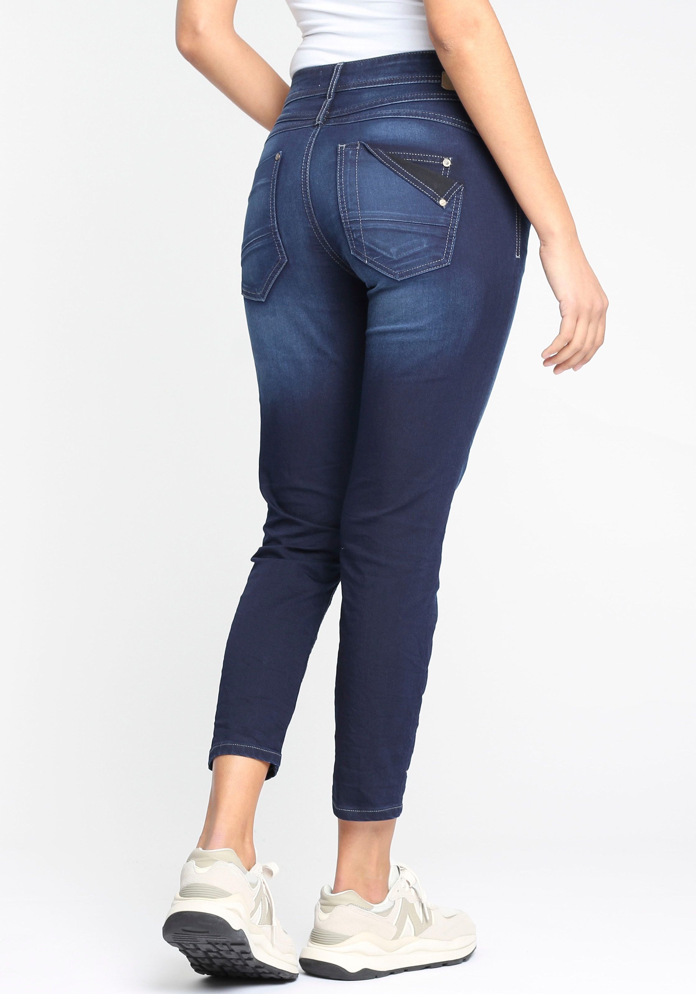 bei hohen online Relax-fit-Jeans für CROPPED«, mit »94AMELIE Stretch GANG OTTO Tragekomfort