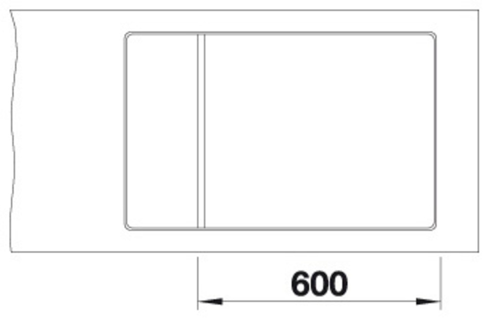 Blanco Granitspüle »ELON XL 6 S-F« 1 Stk. tlg. erhältlich in mehreren Farben, inklusive gratis Edelstahl-Tropfgitter