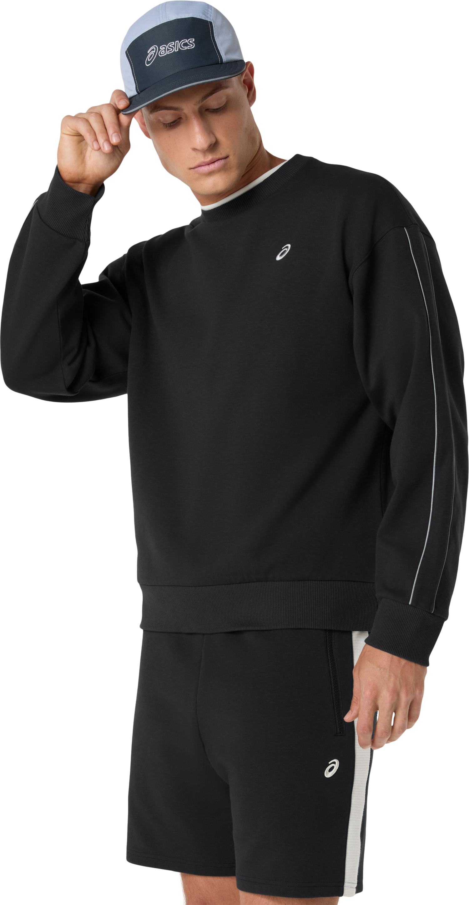 Asics Sweatshirt »ASICS TRACK CLUB HERITAGE CREW-NECK TOP«
