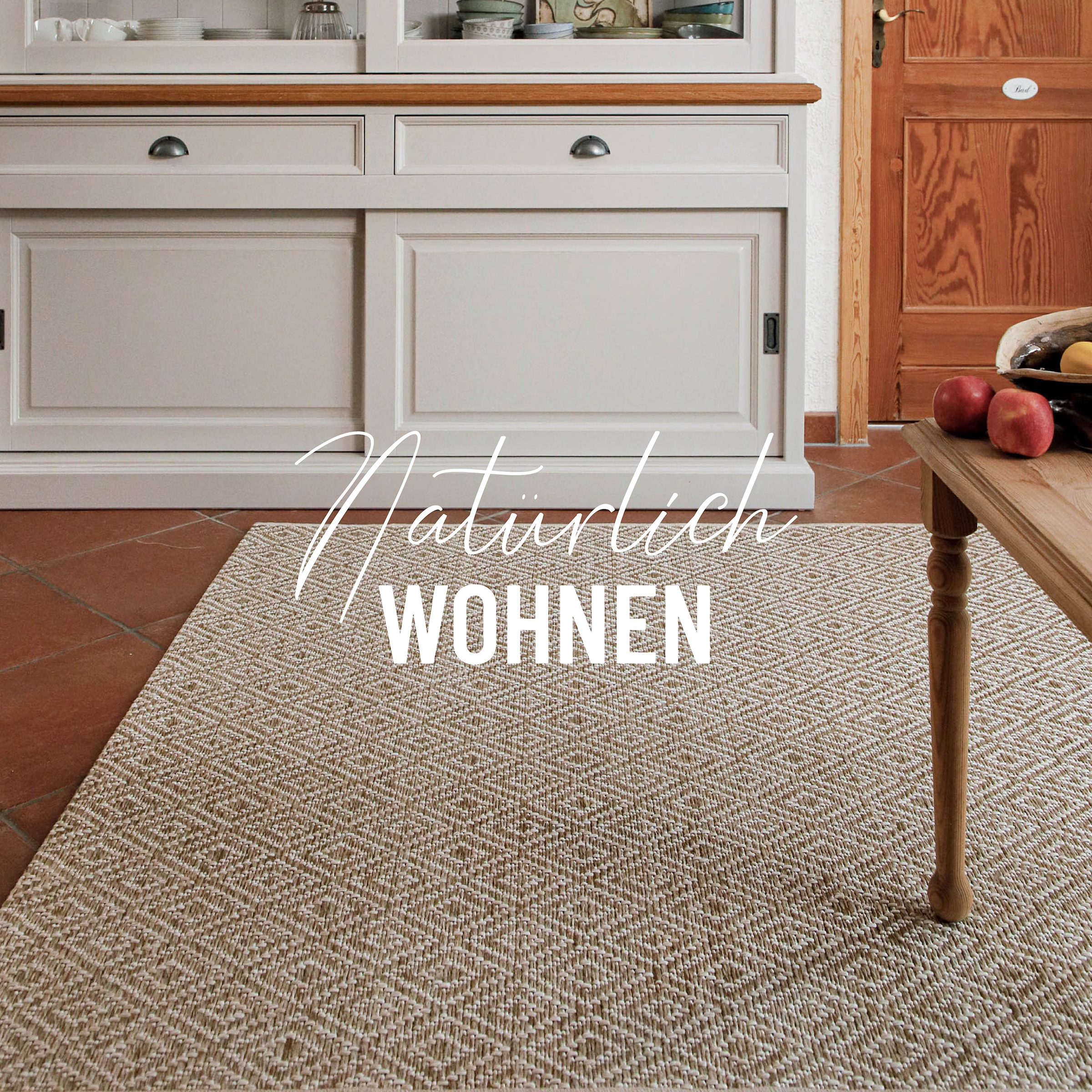 Wecon home Teppich »Miami Beach« rechteckig 5 mm Höhe In- & Outdoor Teppich, wetterfest, modernes Rauten Muster, Balkon