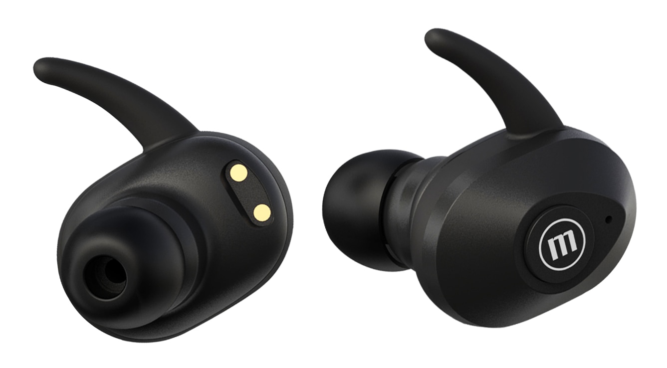 Maxell Bluetooth-Kopfhörer »35M348481«, Wireless, LED Ladestandsanzeige-True Wireless-Freisprechfunktion-On-Ear-Erkennung