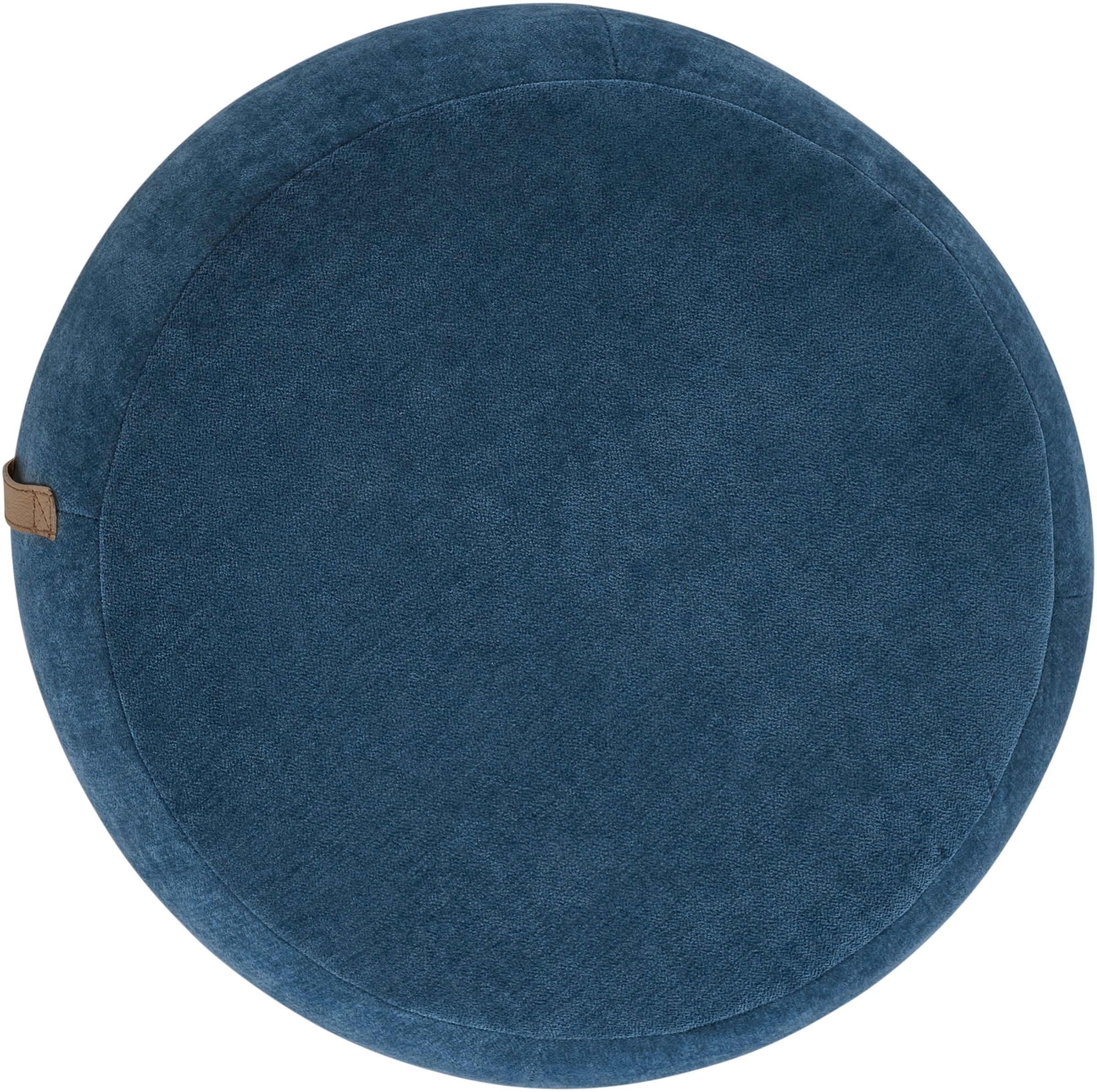 s.Oliver Hocker »Finnian, moderner Designhocker mit Lederriemen, softes Design« hochwertig, zum Wohlfühlen in Luxus-Microfaser/Struktur oder in Bouclé