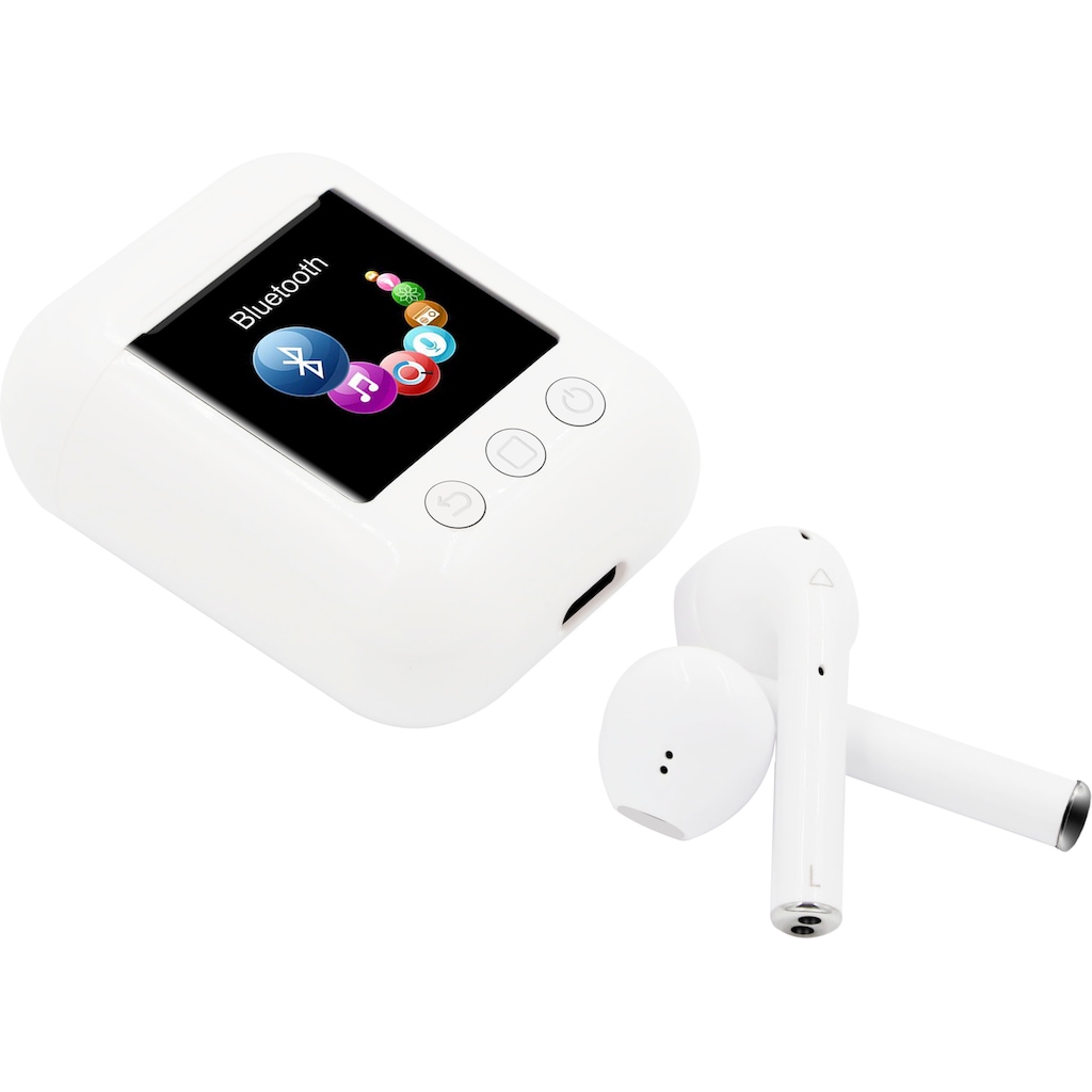 Denver wireless In-Ear-Kopfhörer »TWM-850 Earbuds mit MP3-Player«, Bluetooth, True Wireless