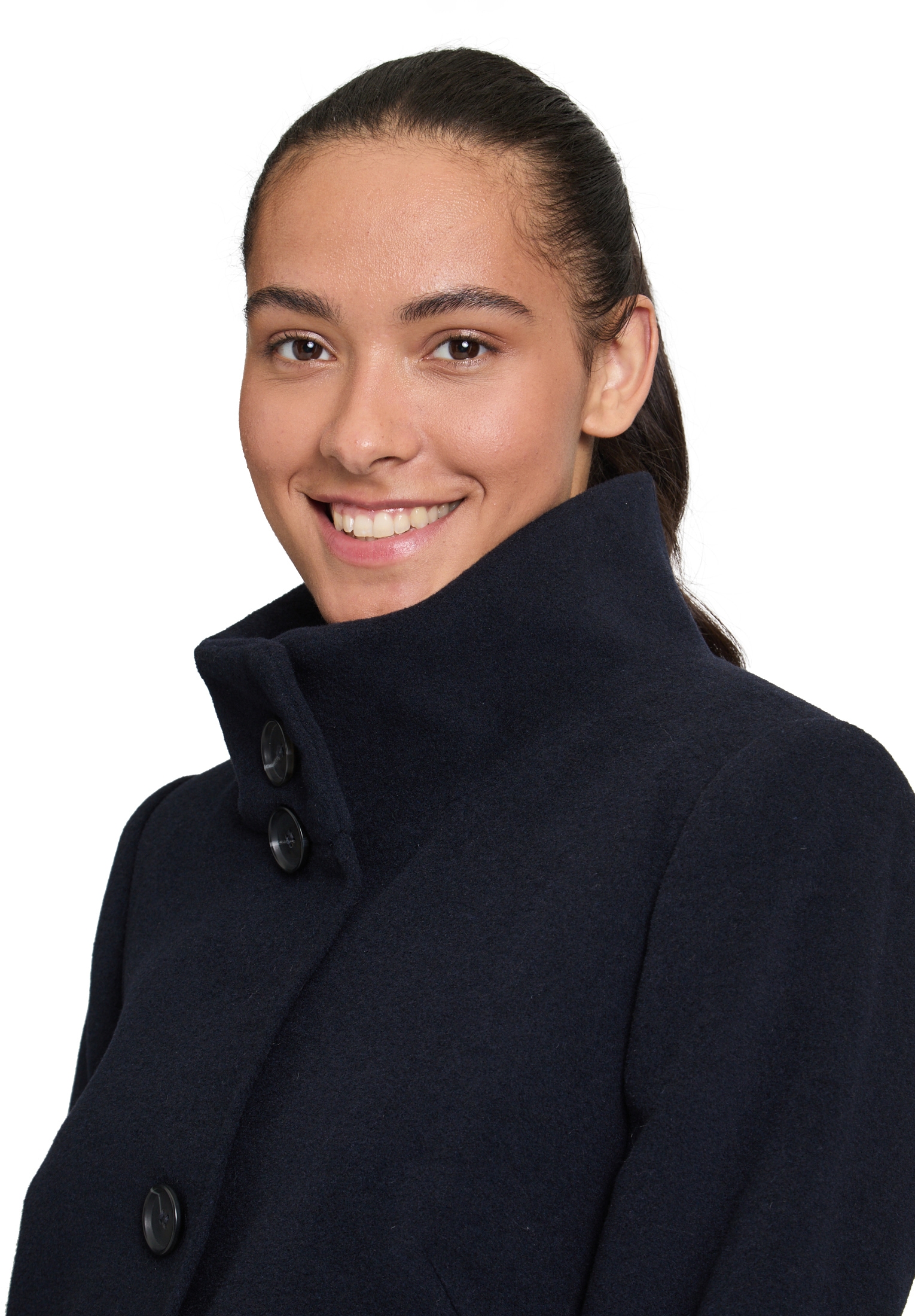 Betty Barclay Wolljacke »Wollmantel mit Kragen«