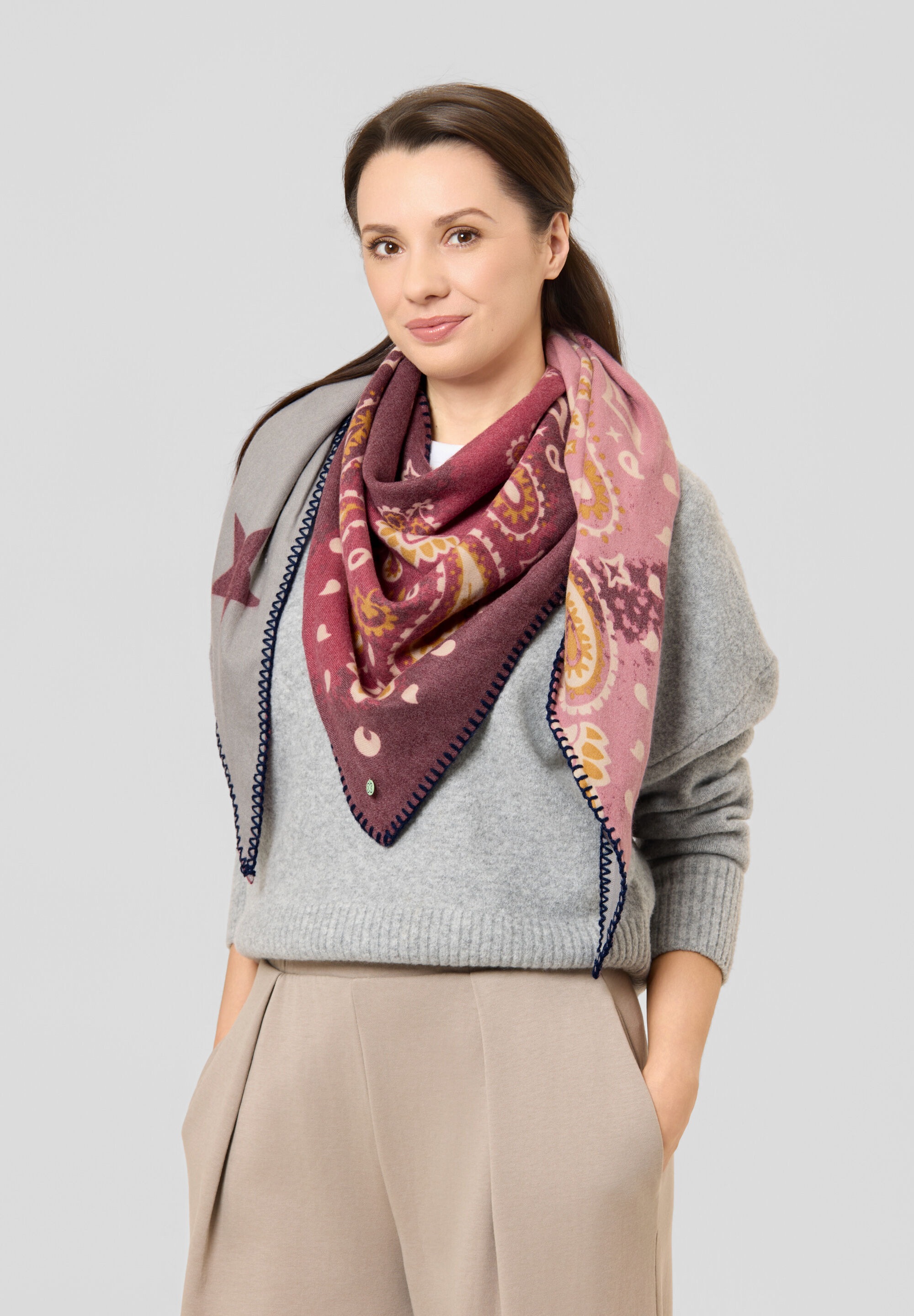 Codello Dreieckstuch »Codello Tuch« mit Paisley-Muster