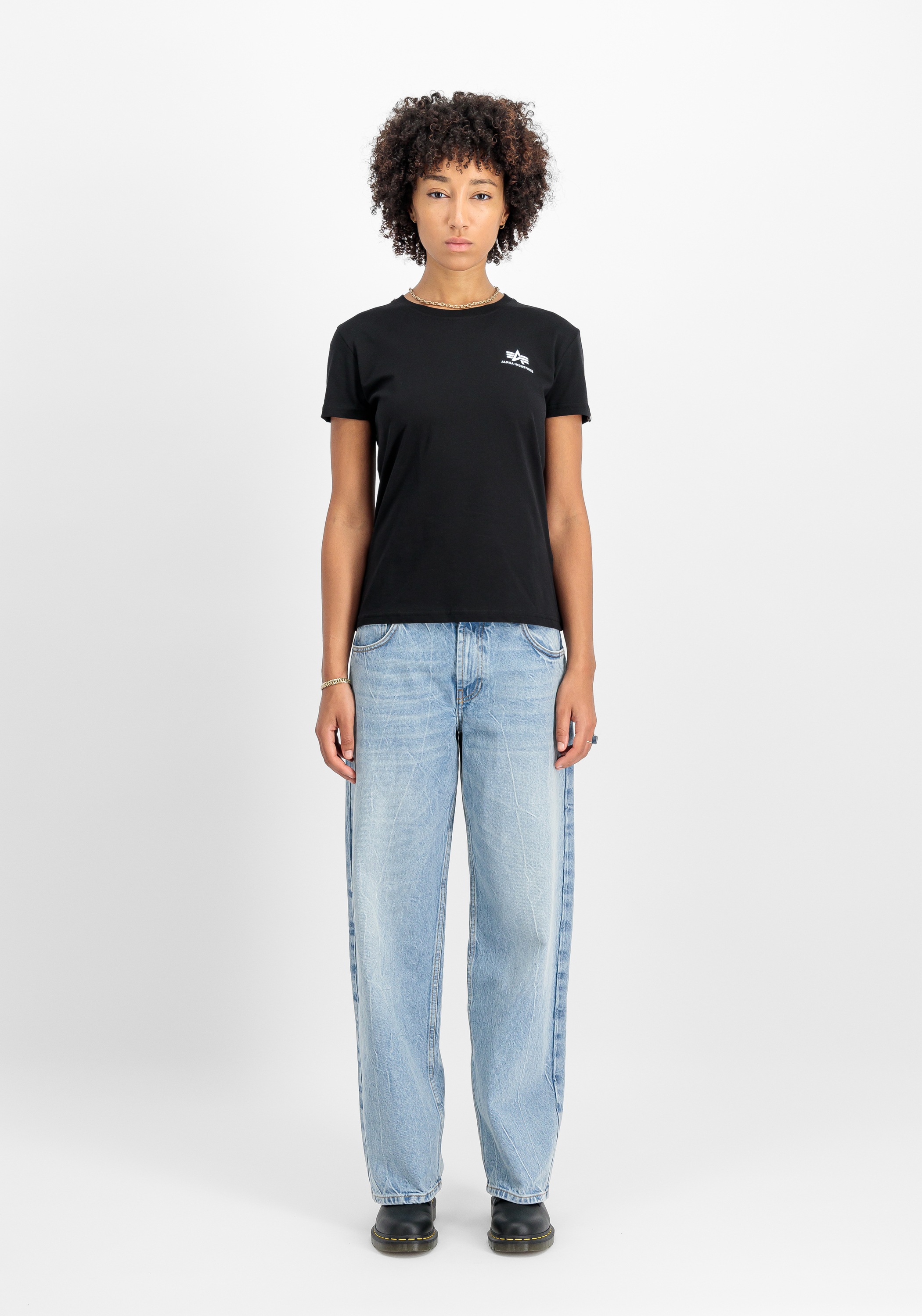 Alpha Industries T-Shirt »Alpha Industries Women - T-Shirts Basic T-Shirt SL W«