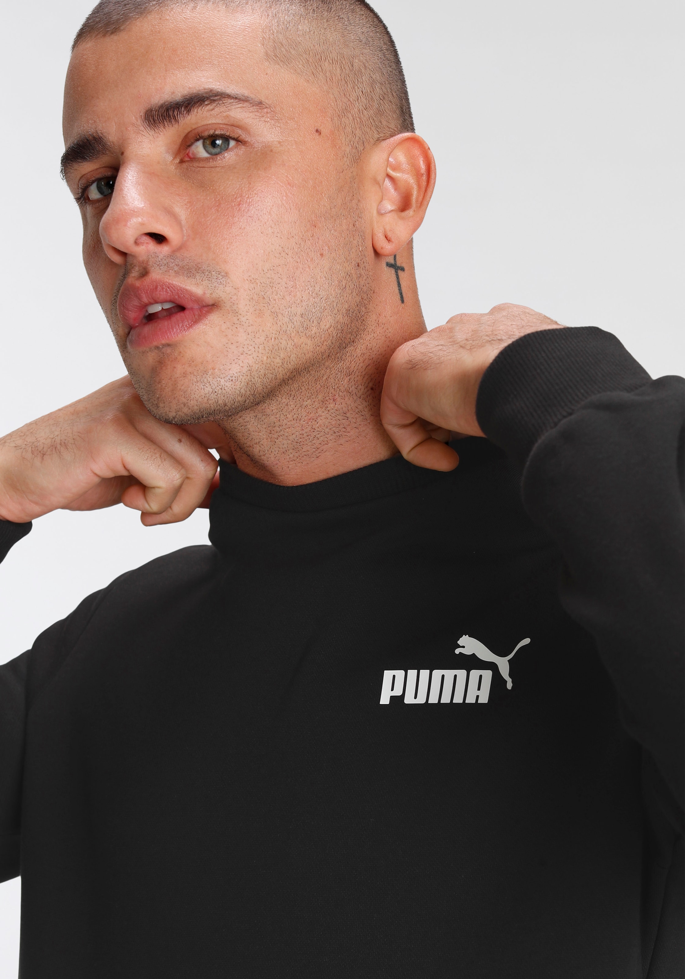 PUMA Kapuzensweatshirt »ESS SMALL LOGO OTTO bei FL« shoppen CREW online