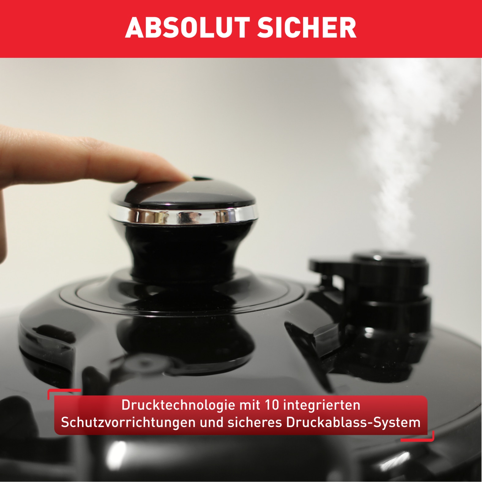 Tefal Multikocher »CY505E Fast & Delicious Multikocher, elektrischer Schnellkochtopf«, 25 automatische Programme, 6 l Fassungsvermögen, sichere Drucktechnologie, Zeit- und Temperaturregler, Warmhaltefunktion, mit Rezeptheft