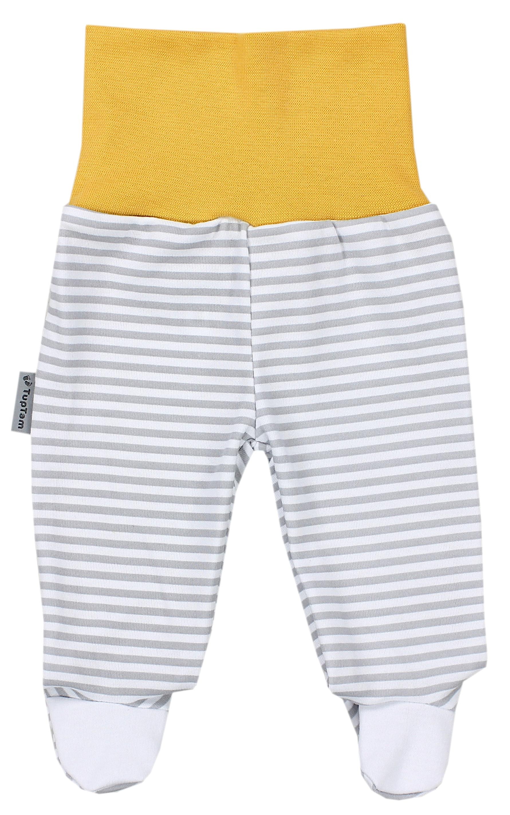 TupTam Langarmbody »Set Baby Bekleidungsset Langarmbody Hose Mütze3 teilig«