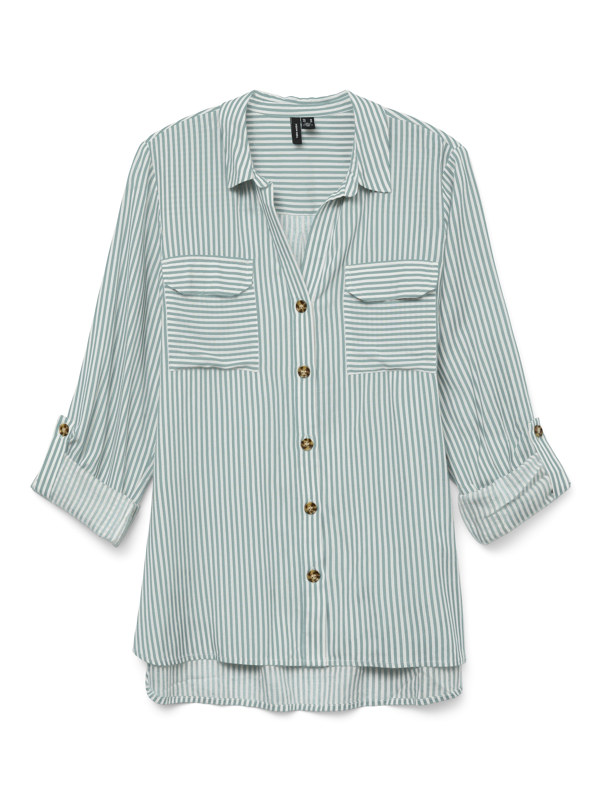 Vero Moda Hemdbluse »VMBUMPY L/S SHIRT NEW WVN GA NOOS«