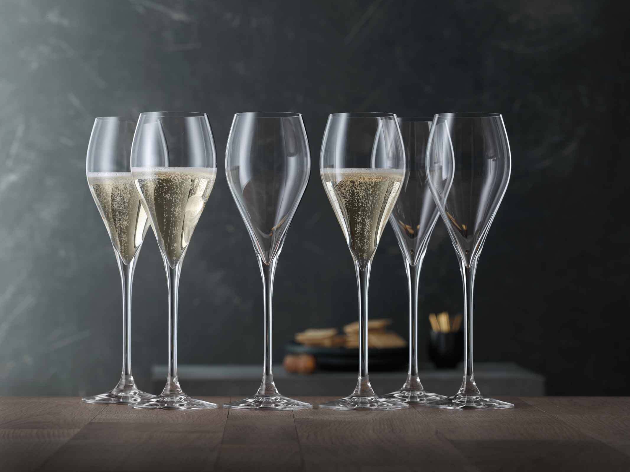 SPIEGELAU Champagnerglas »Champagnergläser Sparkling Party 250 ml transparent« Spülmaschinenfest