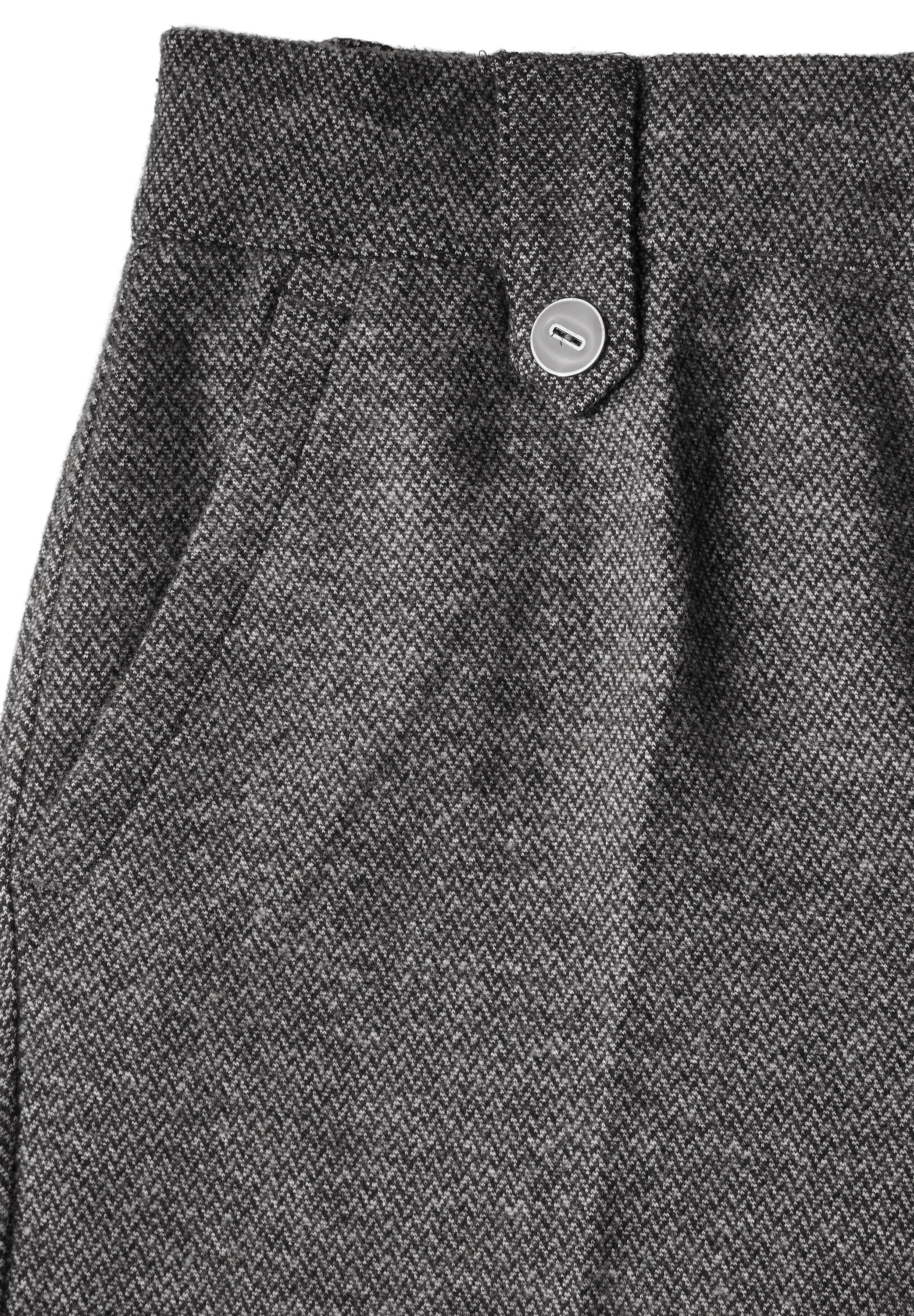 STREET ONE Stoffhose, Fishbone-Hose im Casual Fit