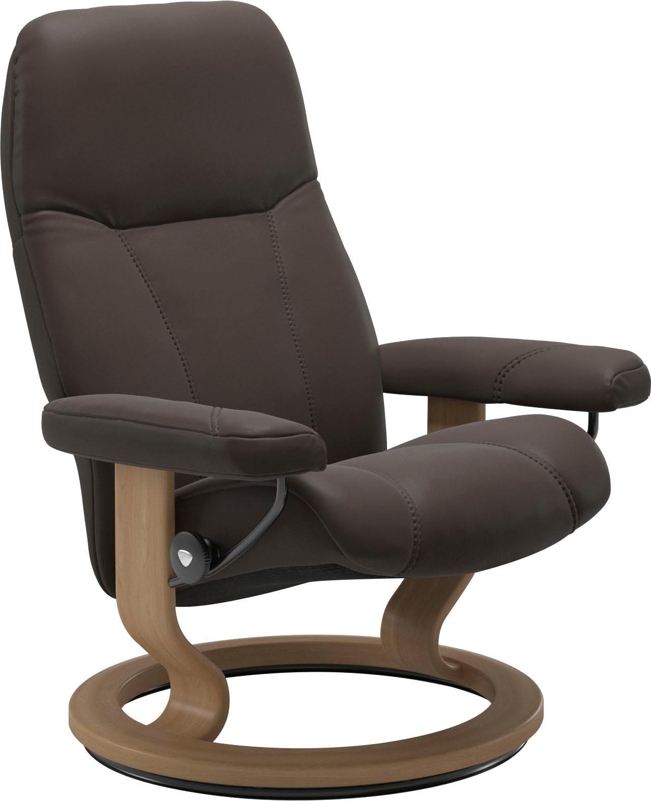 Stressless® Relaxsessel »Consul«, mit Classic Base, Größe S, Gestell Eiche