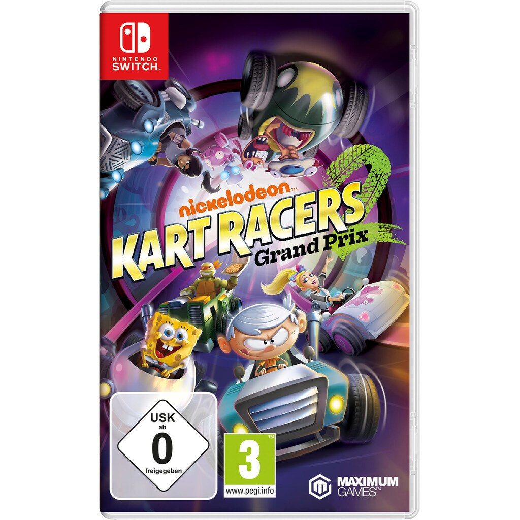 Maximum Games Spielesoftware »Nickelodeon Kart Racers: Grand Prix«, Nintendo Switch