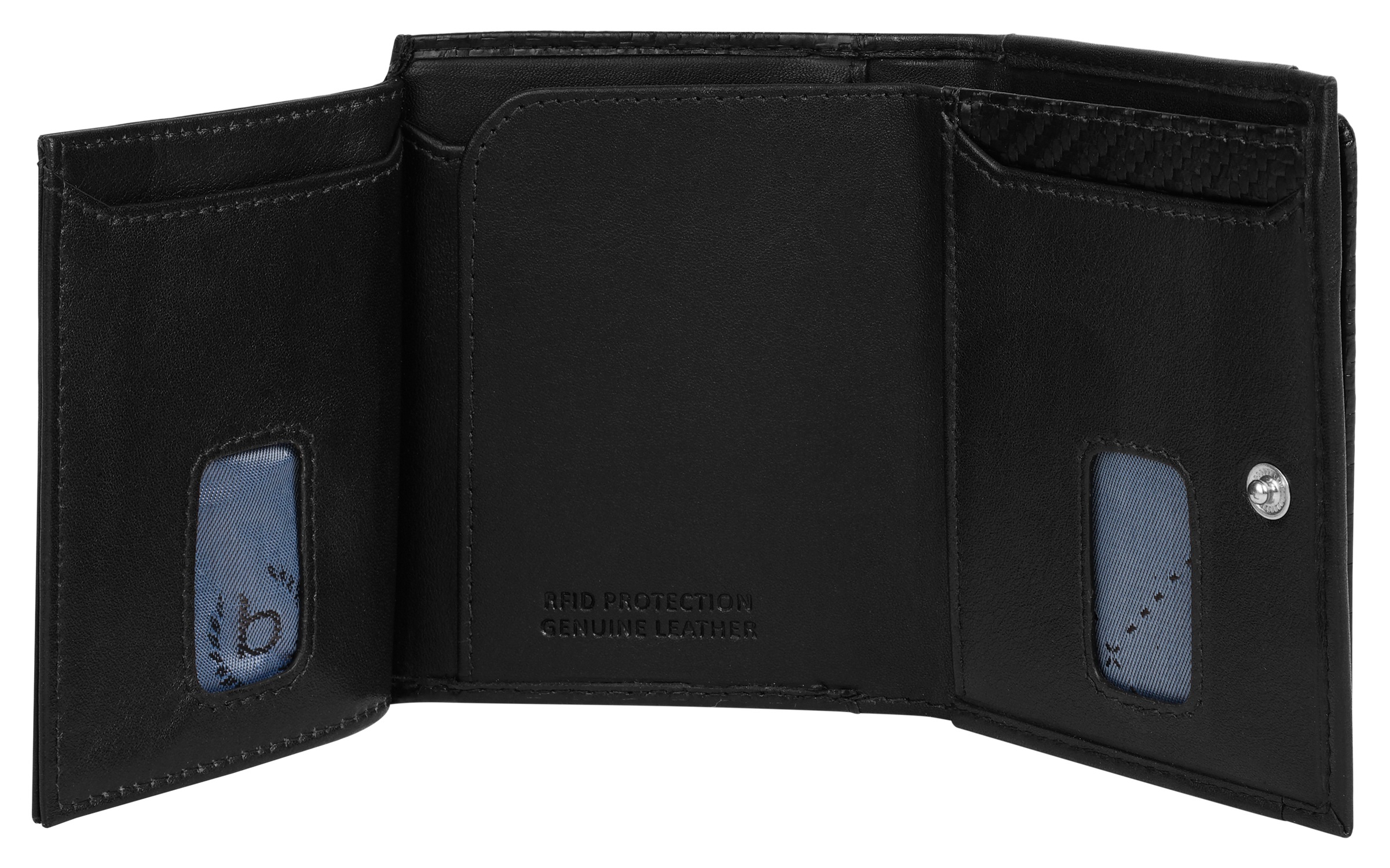 bugatti Geldbörse »SECURE SLIM«, echt Leder