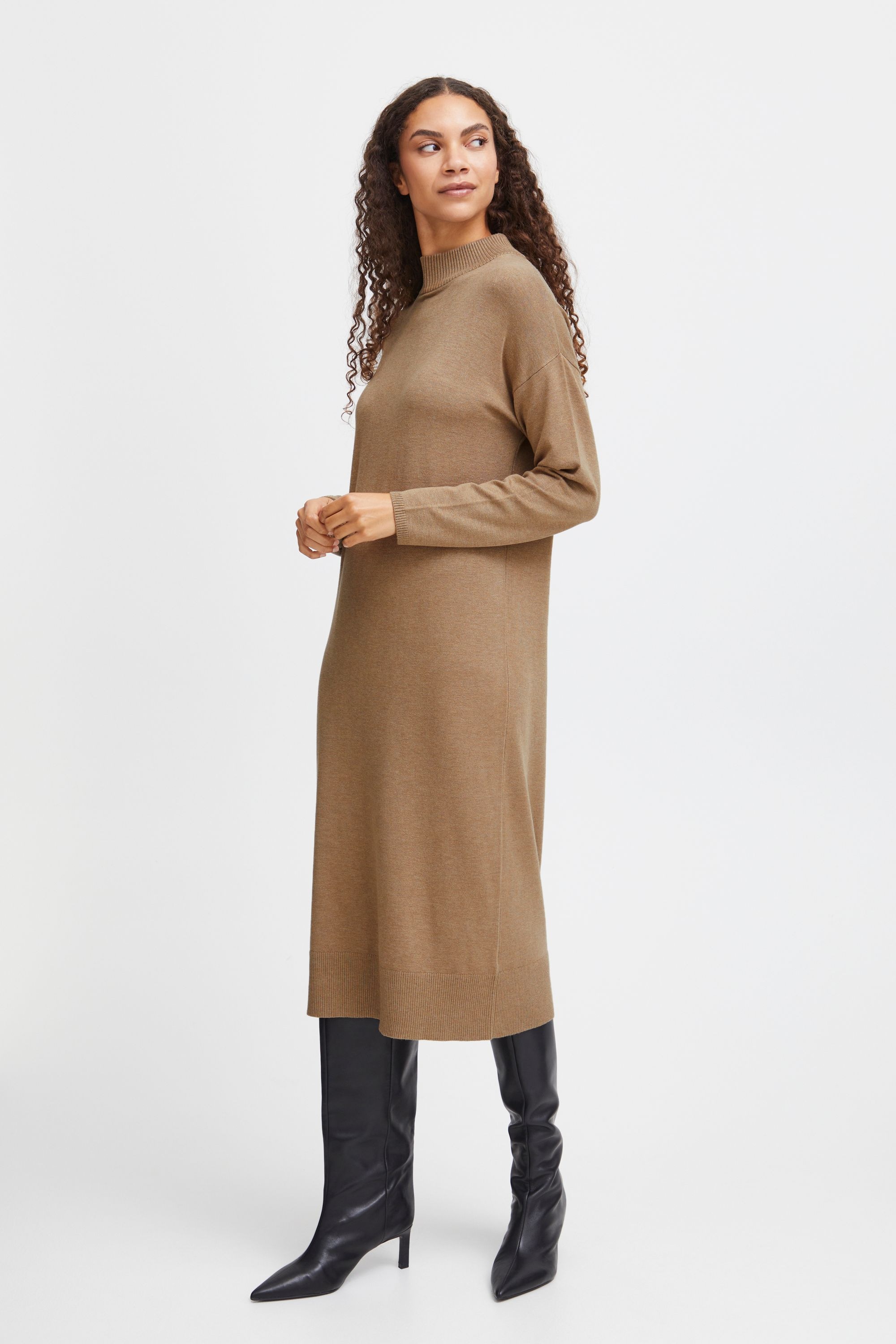 b.young Strickkleid »Strickkleid BYMMMORLA TURTLENECK DRESS-«