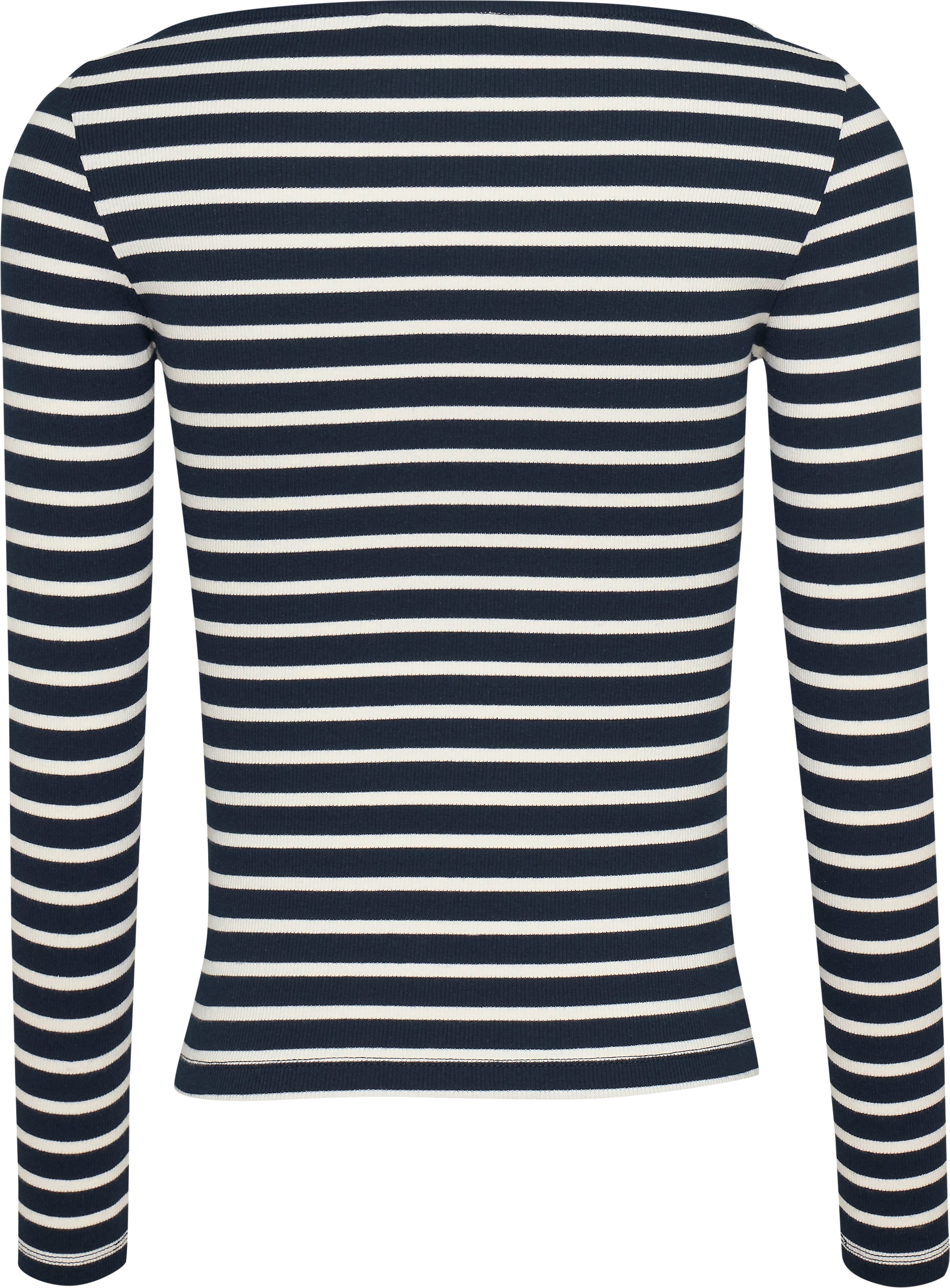 Tommy Jeans Langarmshirt »TJW BRETON STRIPE LS«, im Streifendesign