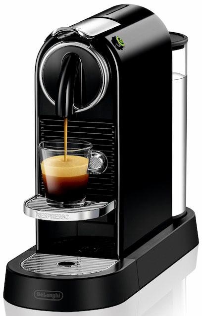 Nespresso Kapselmaschine Kapseln »CITIZ 167.B Willkommenspaket bei Black«, 7 kaufen von jetzt EN mit inkl. OTTO DeLonghi