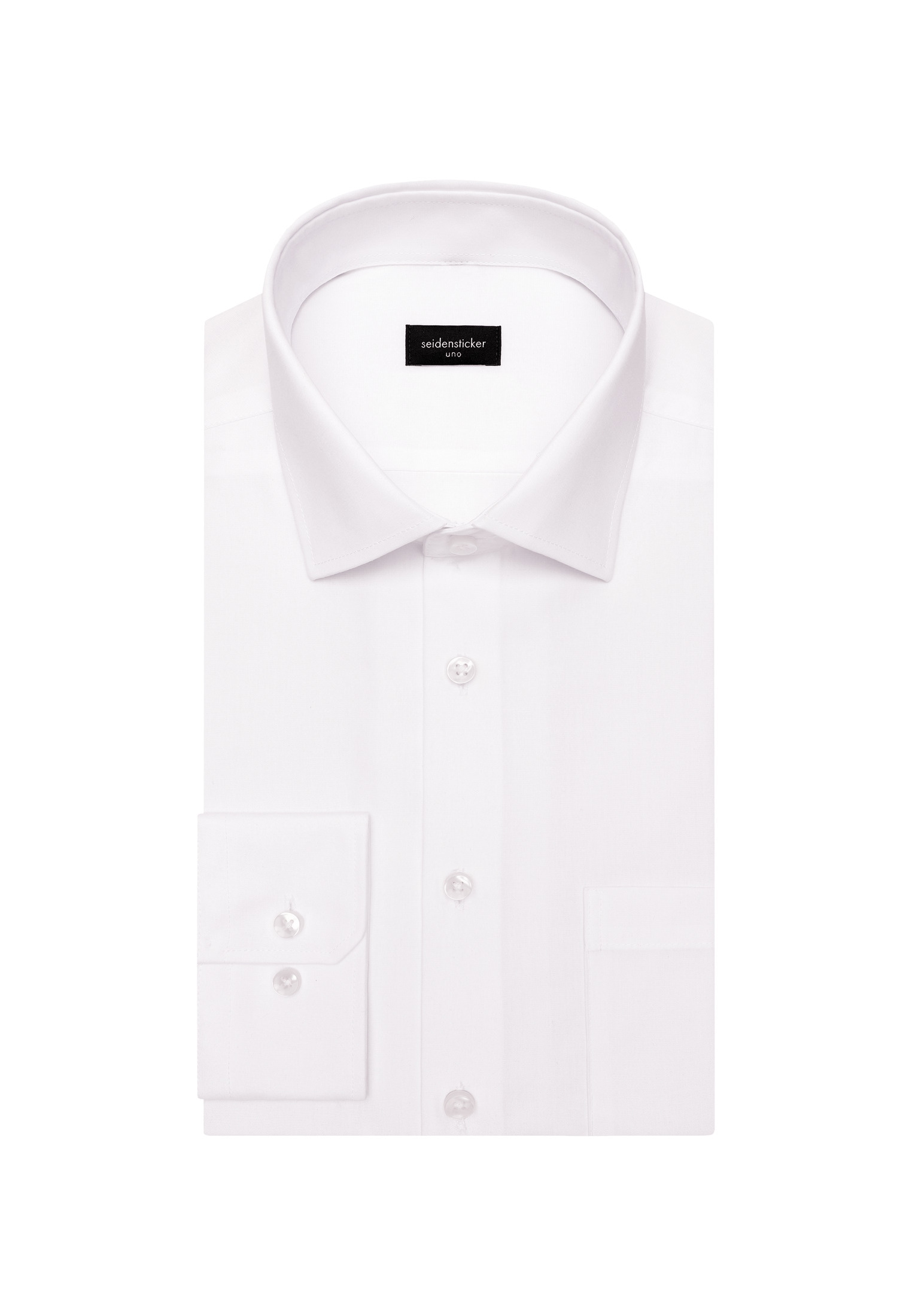 seidensticker Businesshemd »Schwarze Rose« Regular 1/1 Kentkragen Uni
