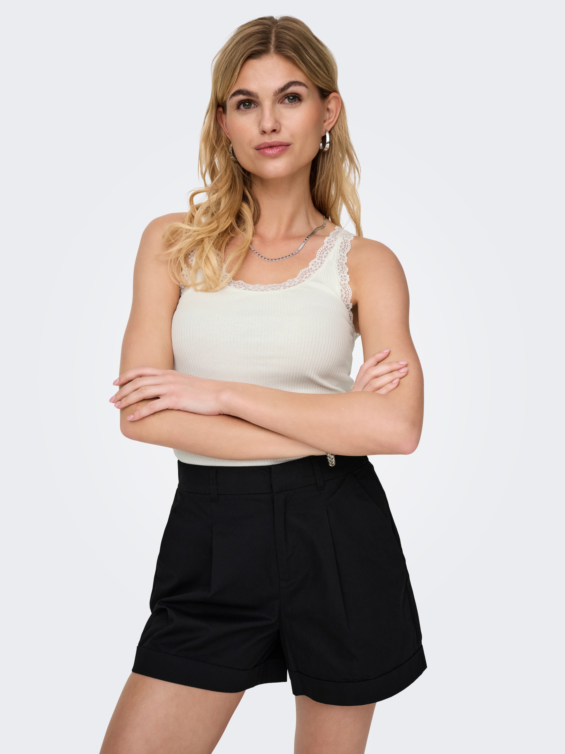 ONLY Tanktop »ONLSARA SHARAI LACE TANK TOP JRS NOOS«