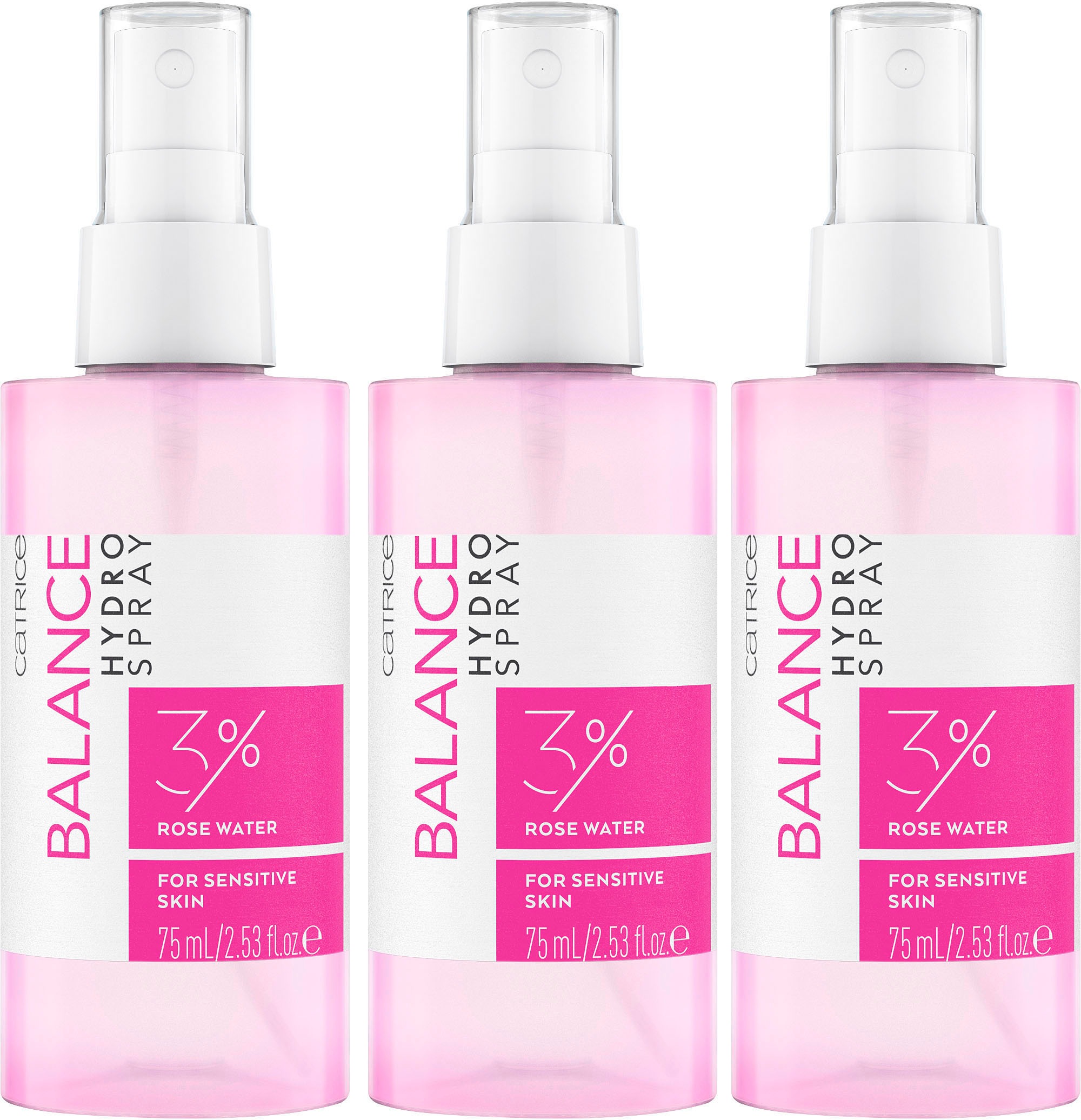 Catrice Gesichtsspray »Balance Hydro Spray«, (Set, 3 tlg.)