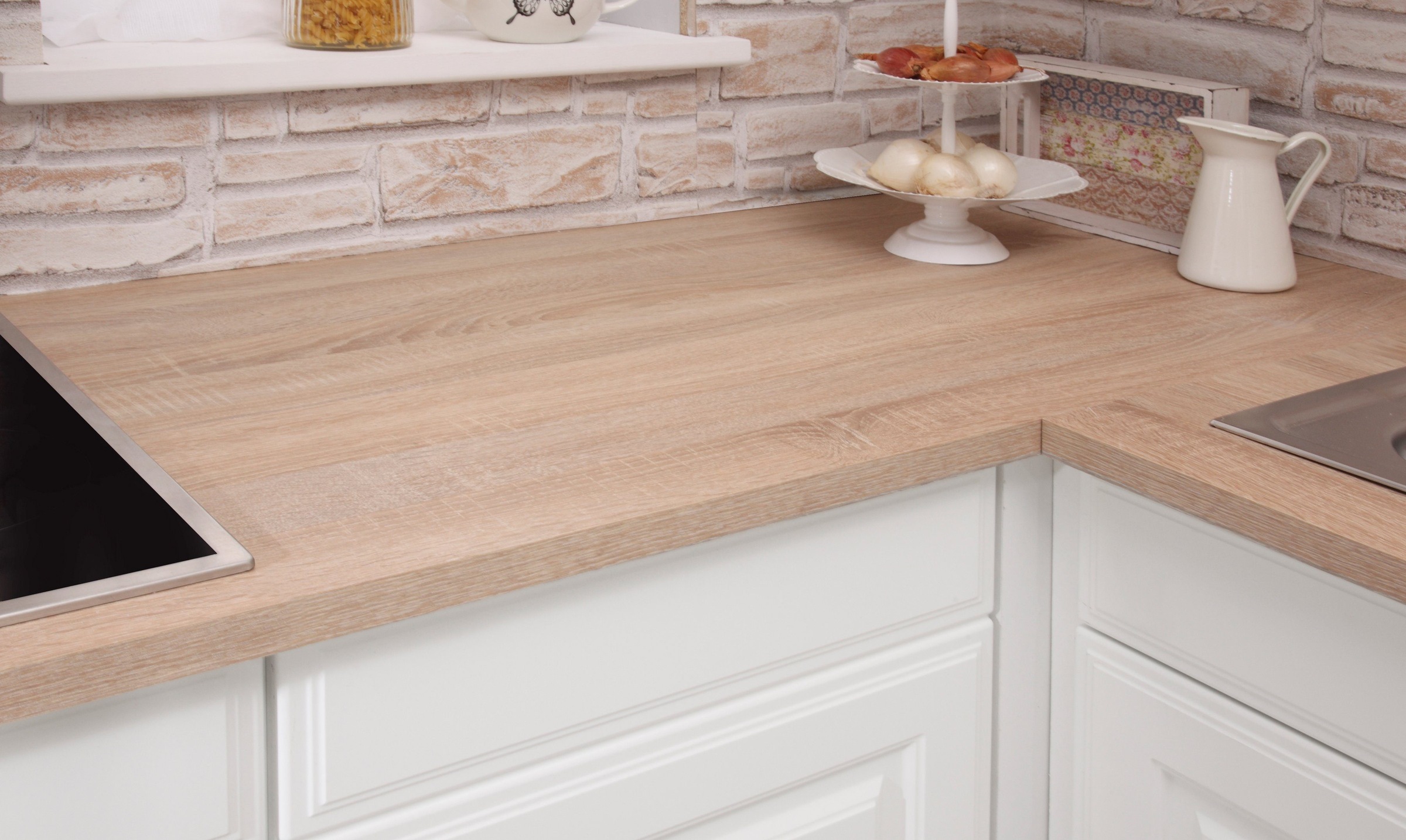 KOCHSTATION Winkelküche »KS-Stockholm« mit E-Geräten,230 x 170 cm, wahlweise mit Induktionskochfeld