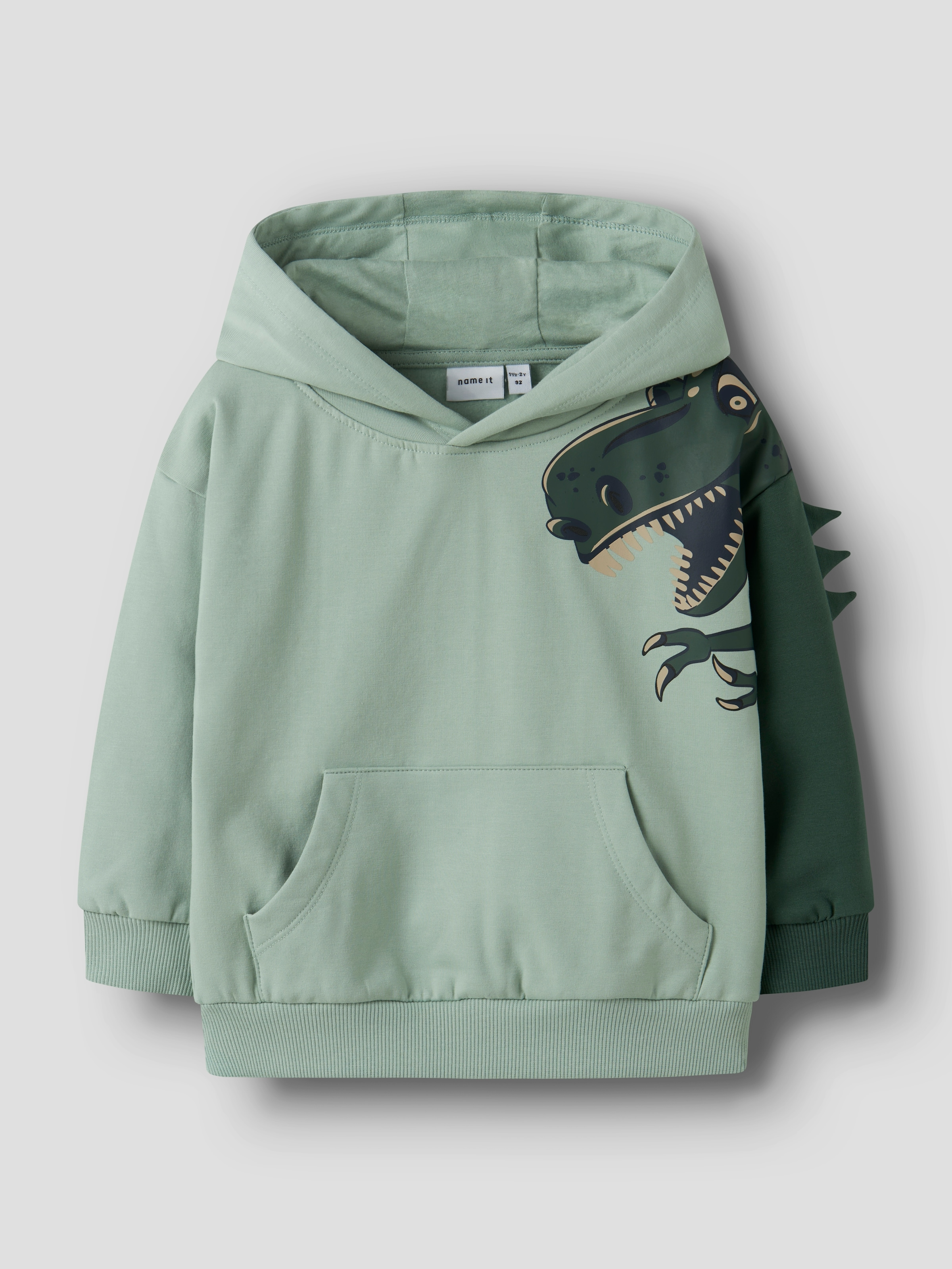 Name It Sweatshirt »NMMNASH LS NREG SWEAT WH BRU BOX«